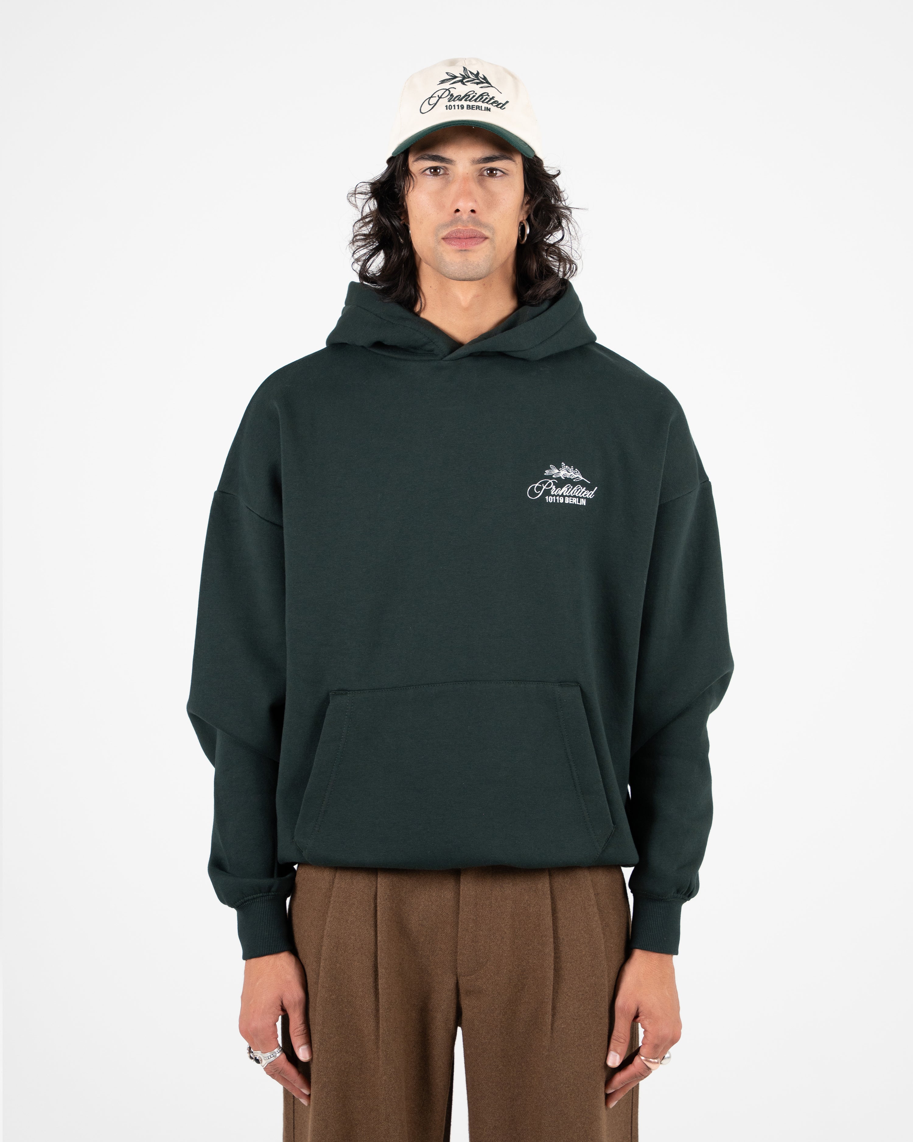 PB Leaf Hoodie Green