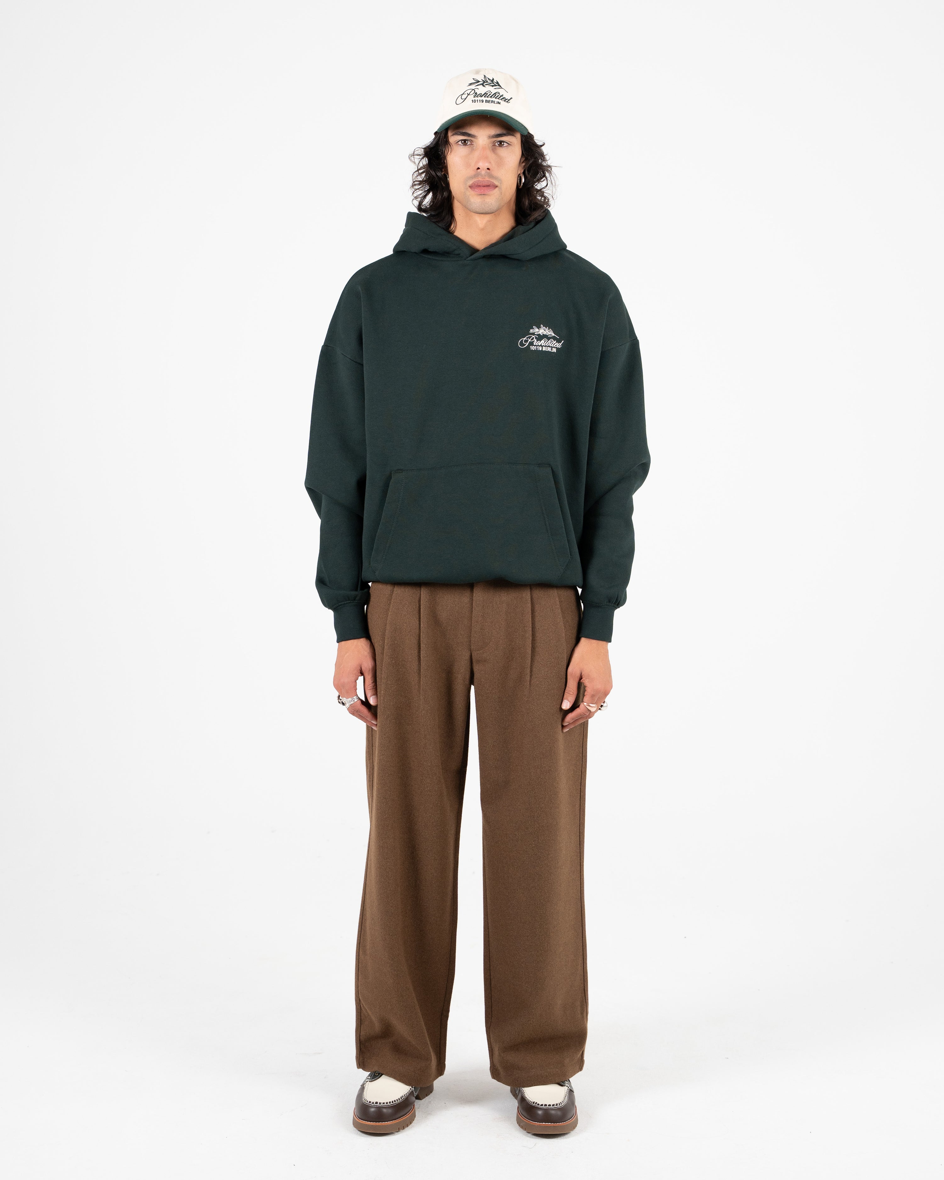 PB Leaf Hoodie Green