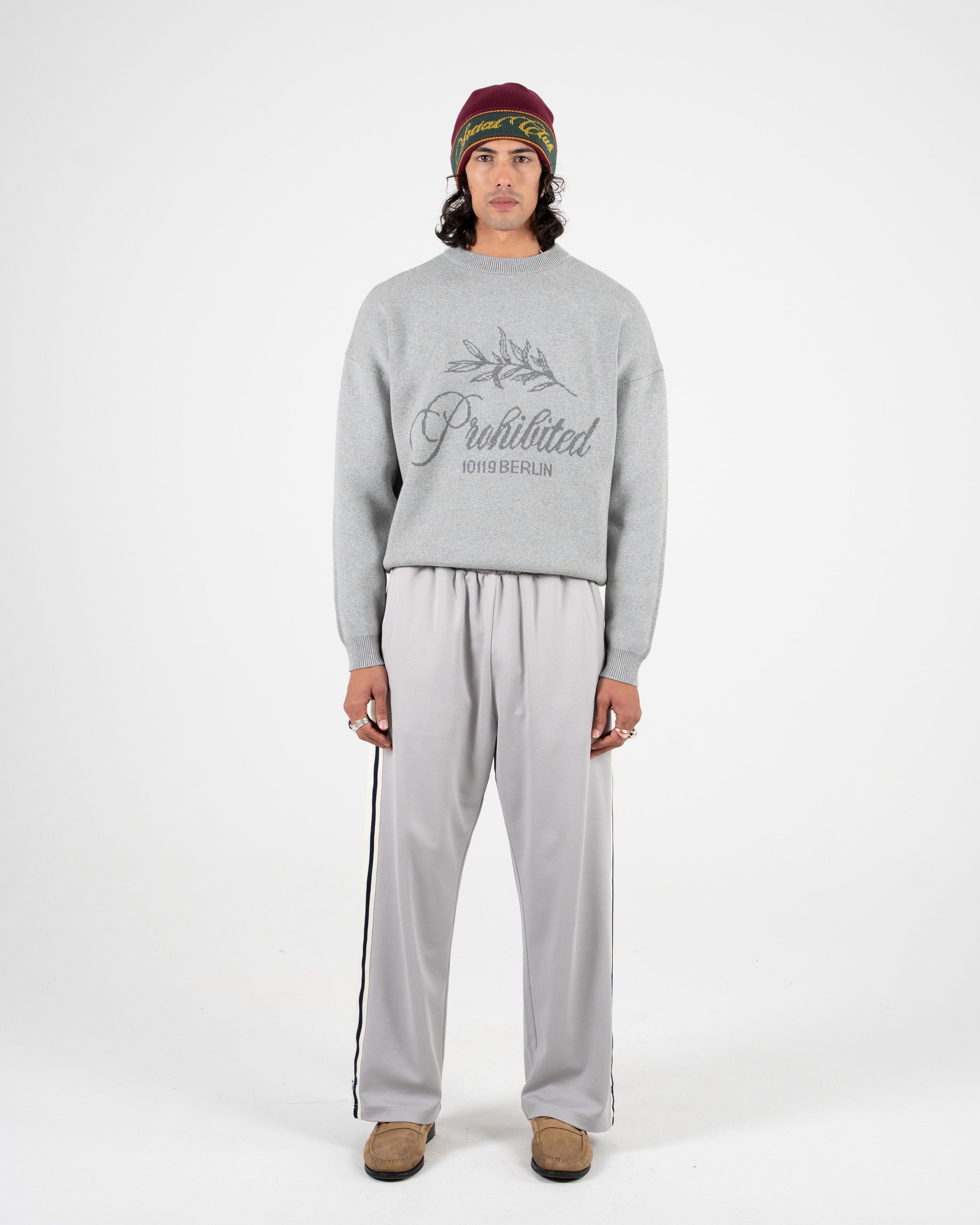 PB Leaf Knit Grey
