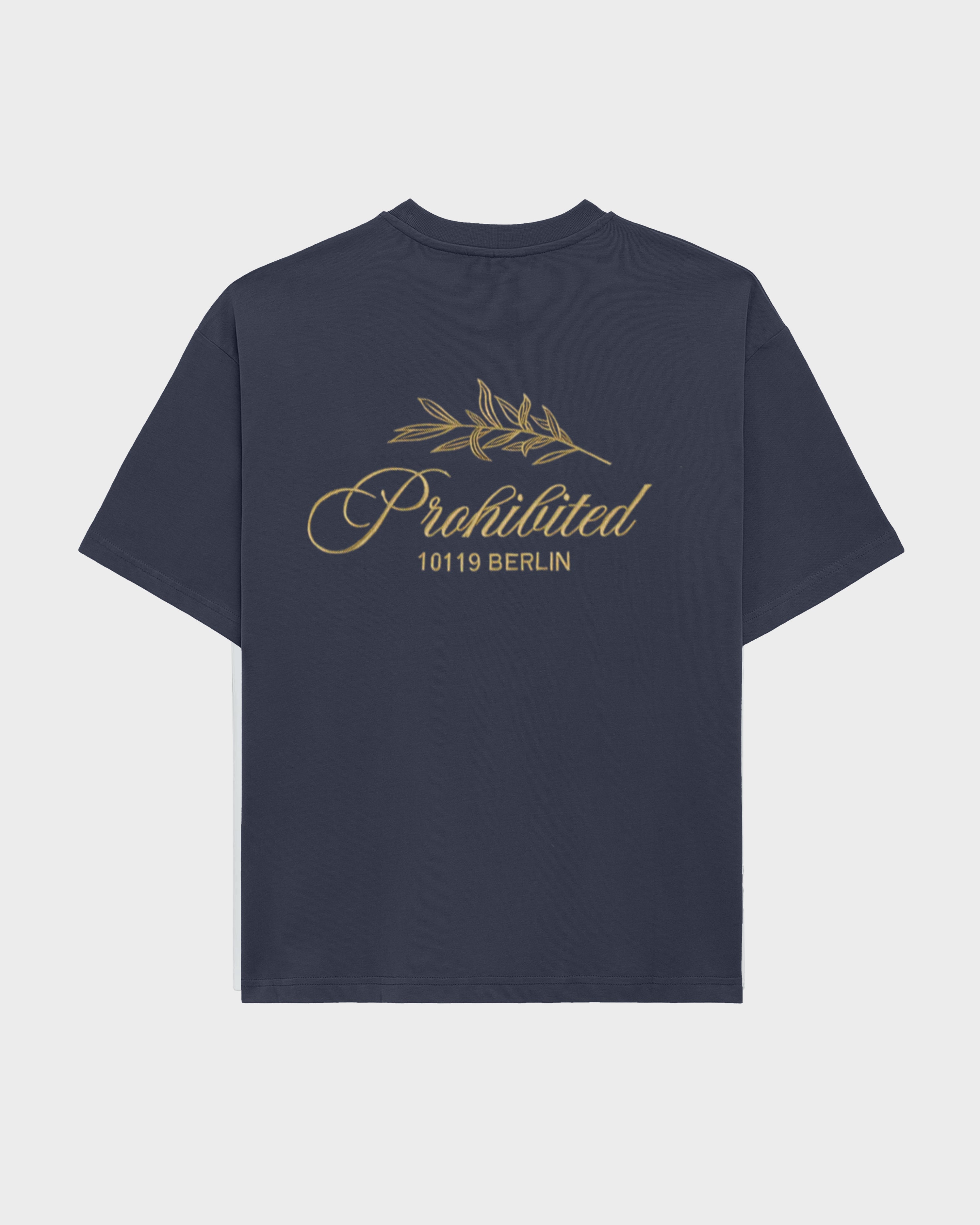 PB Leaf Tee Navy