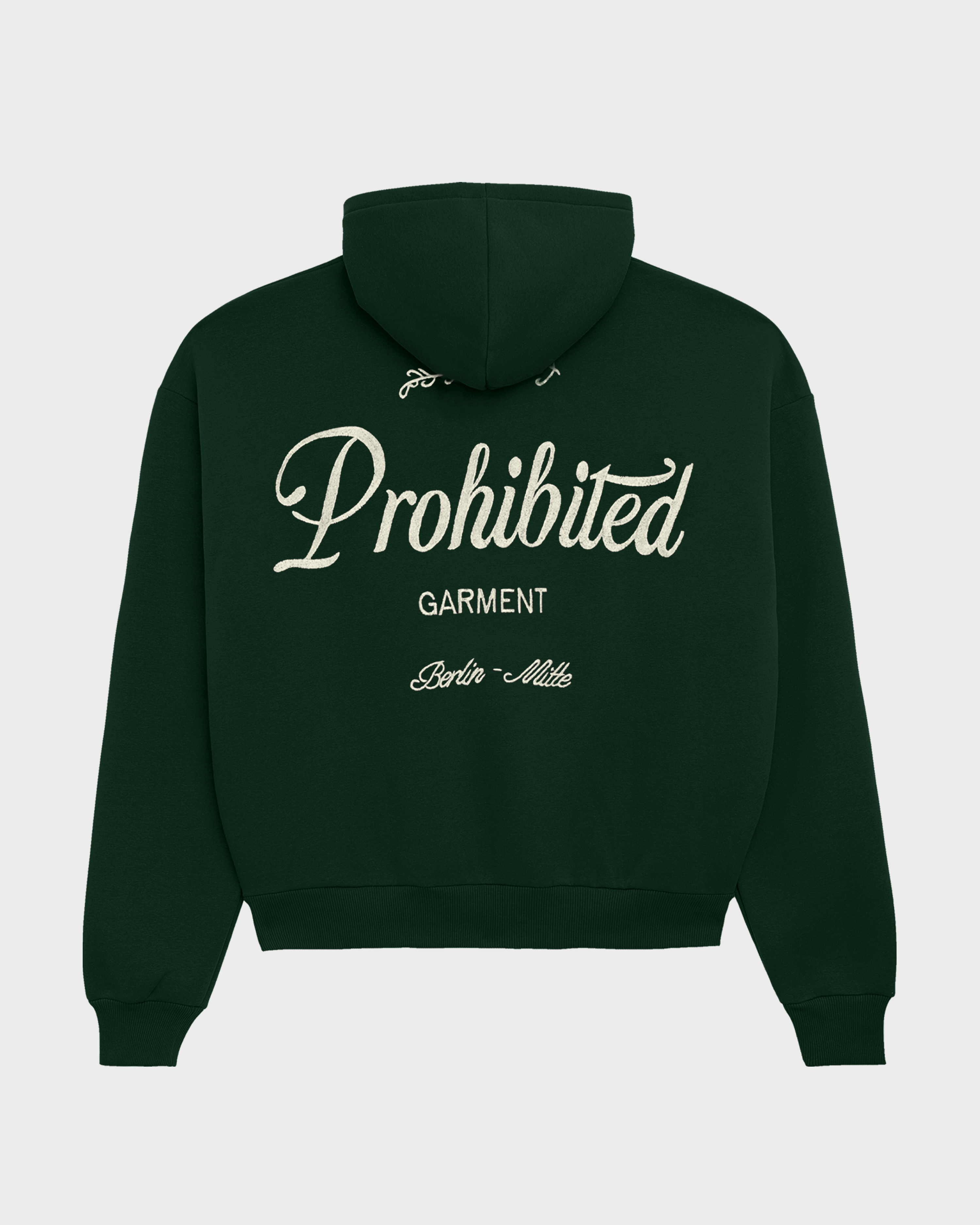 PB Garment Hoodie British Racing Green