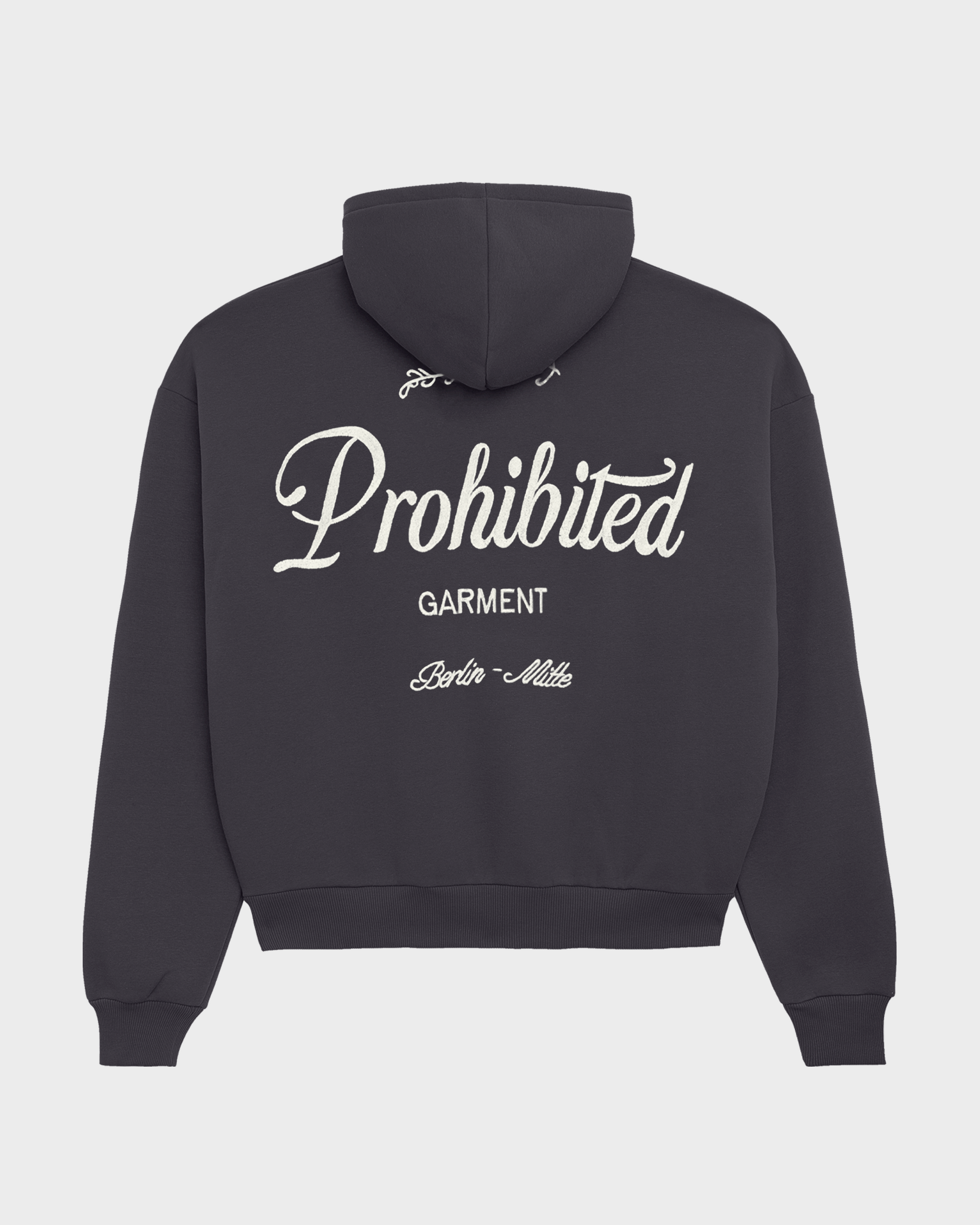 PB Garment Hoodie Dark Grey