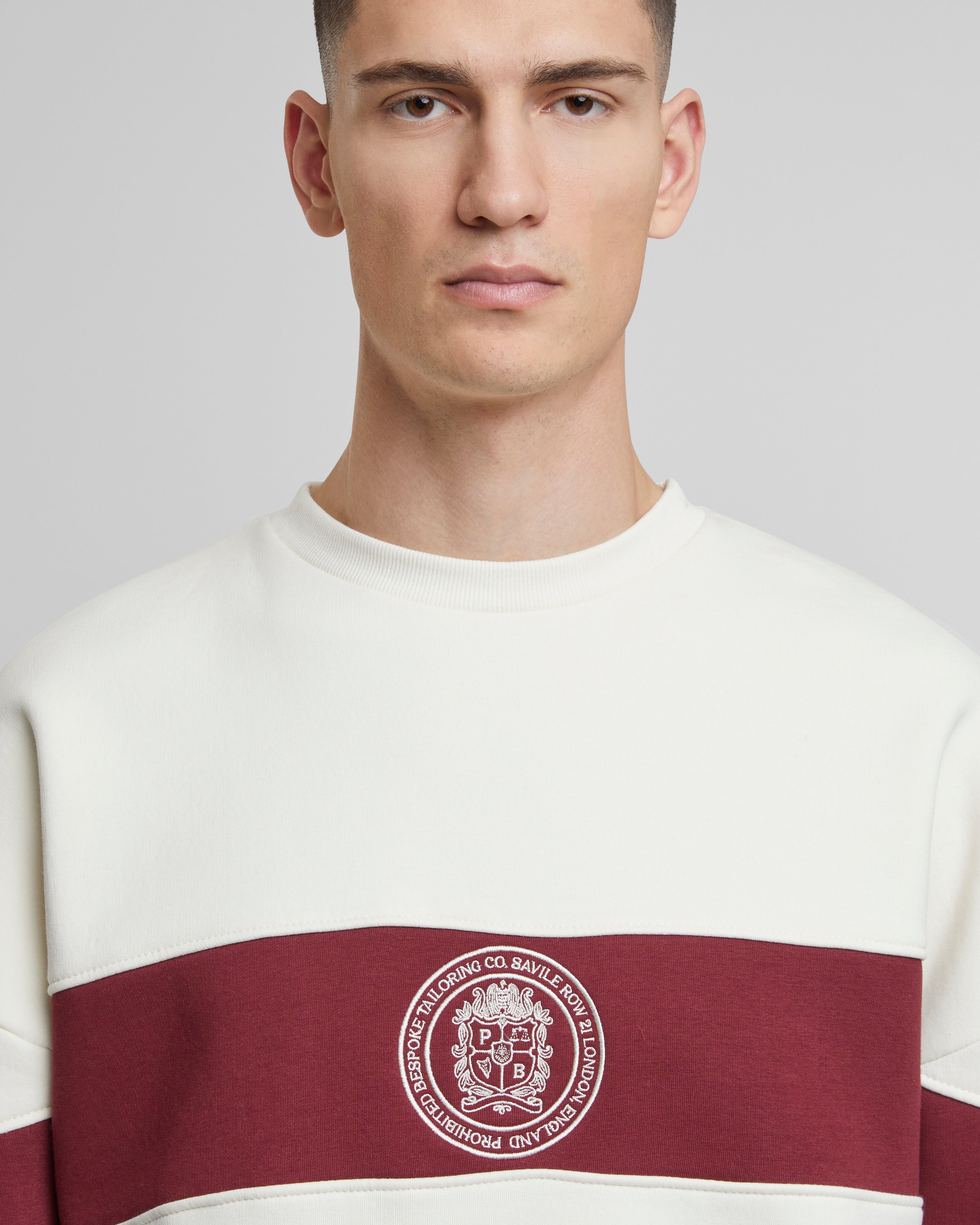Oxford Crew Neck Cream