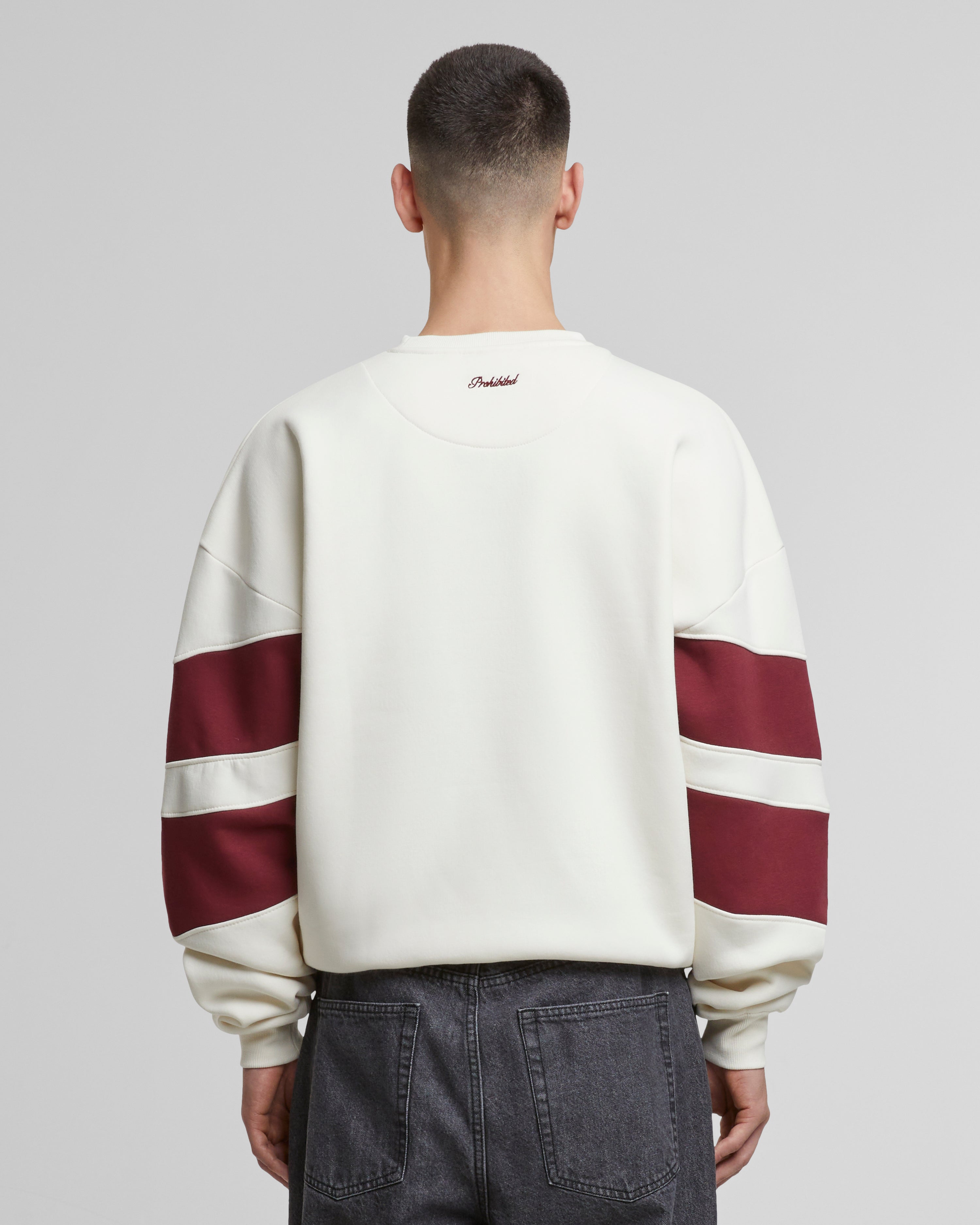 Oxford Crew Neck Cream