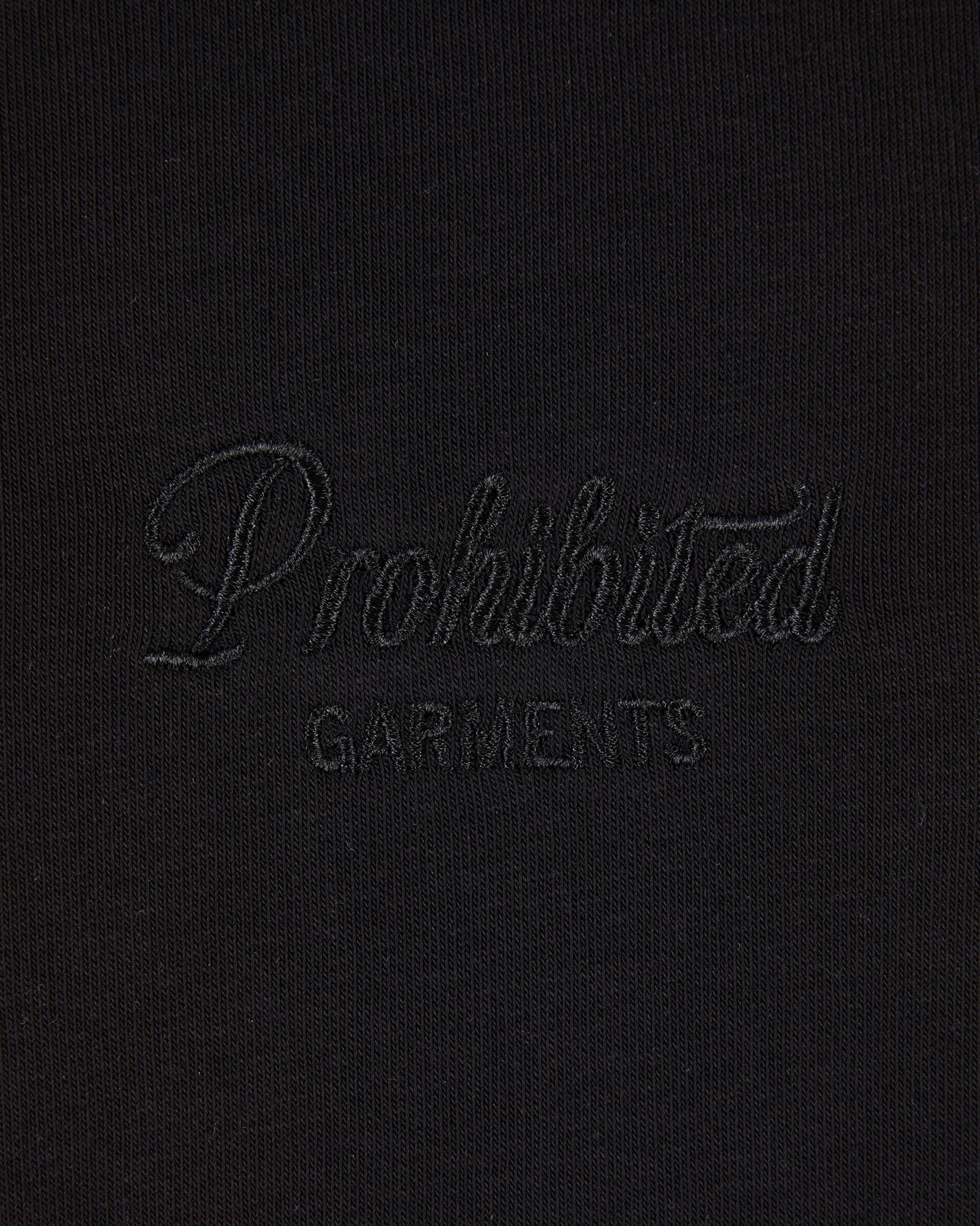 PB Garment Hoodie Black
