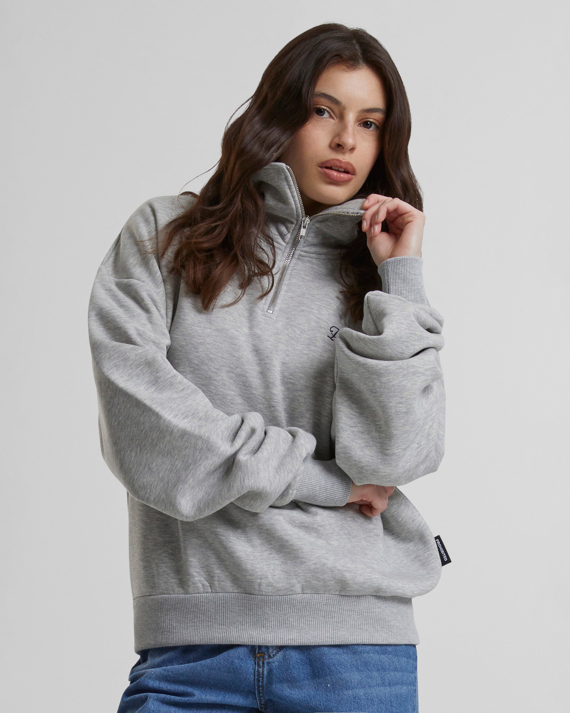 PB Garment Half Zip Navy