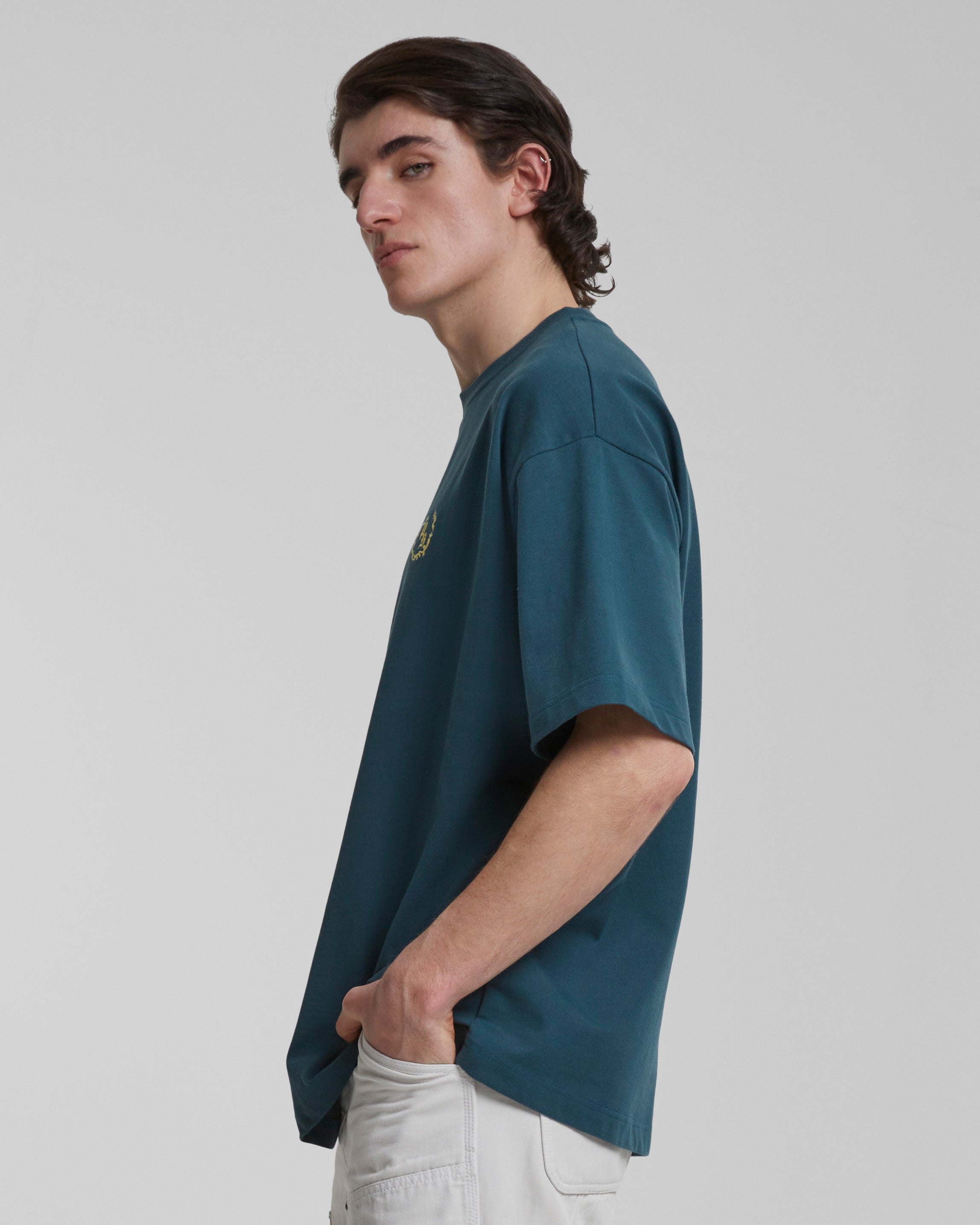 Emblem Tee | Moss