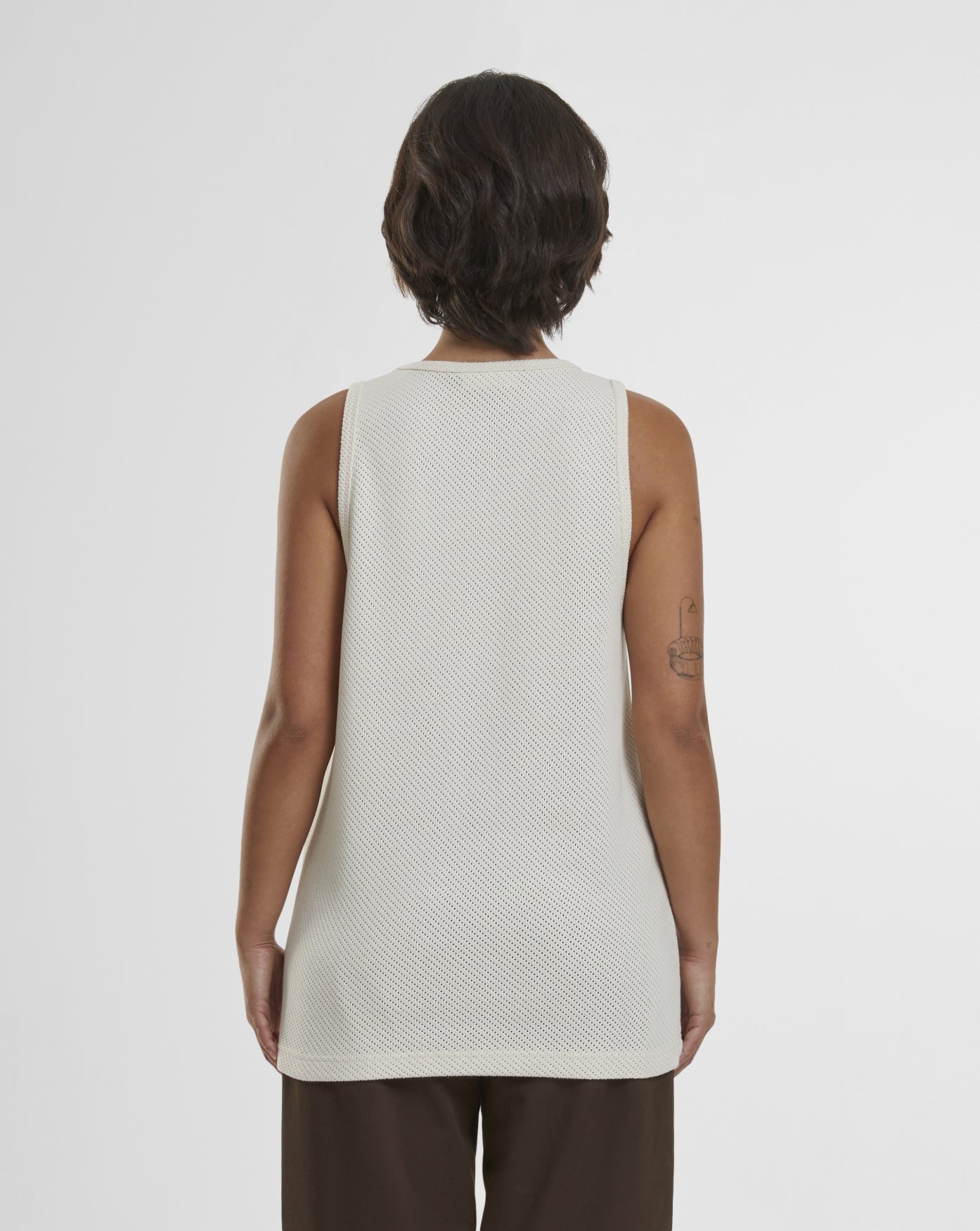 Amalfi Tank Top | Ecru