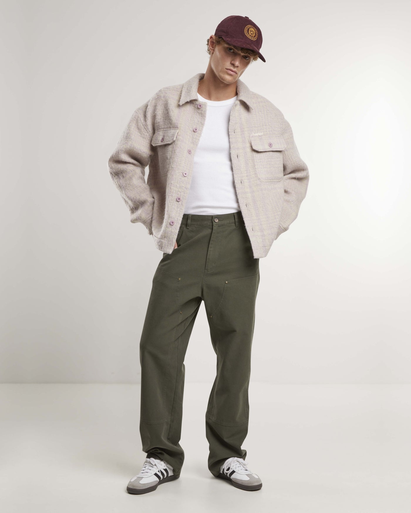 Chelsea Flannel Jacket | Beige