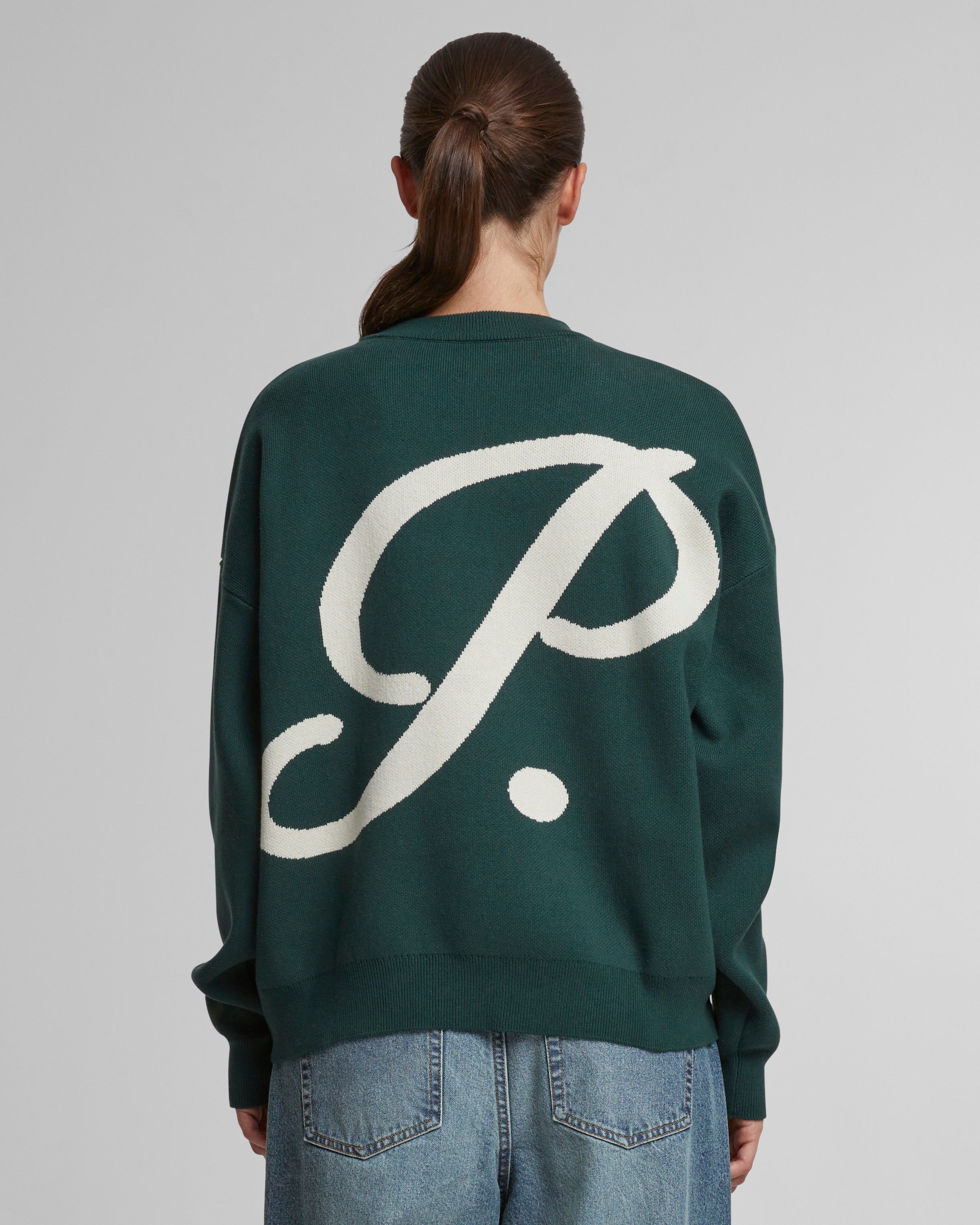 Brixton Knit Sweater Green – Prohibited