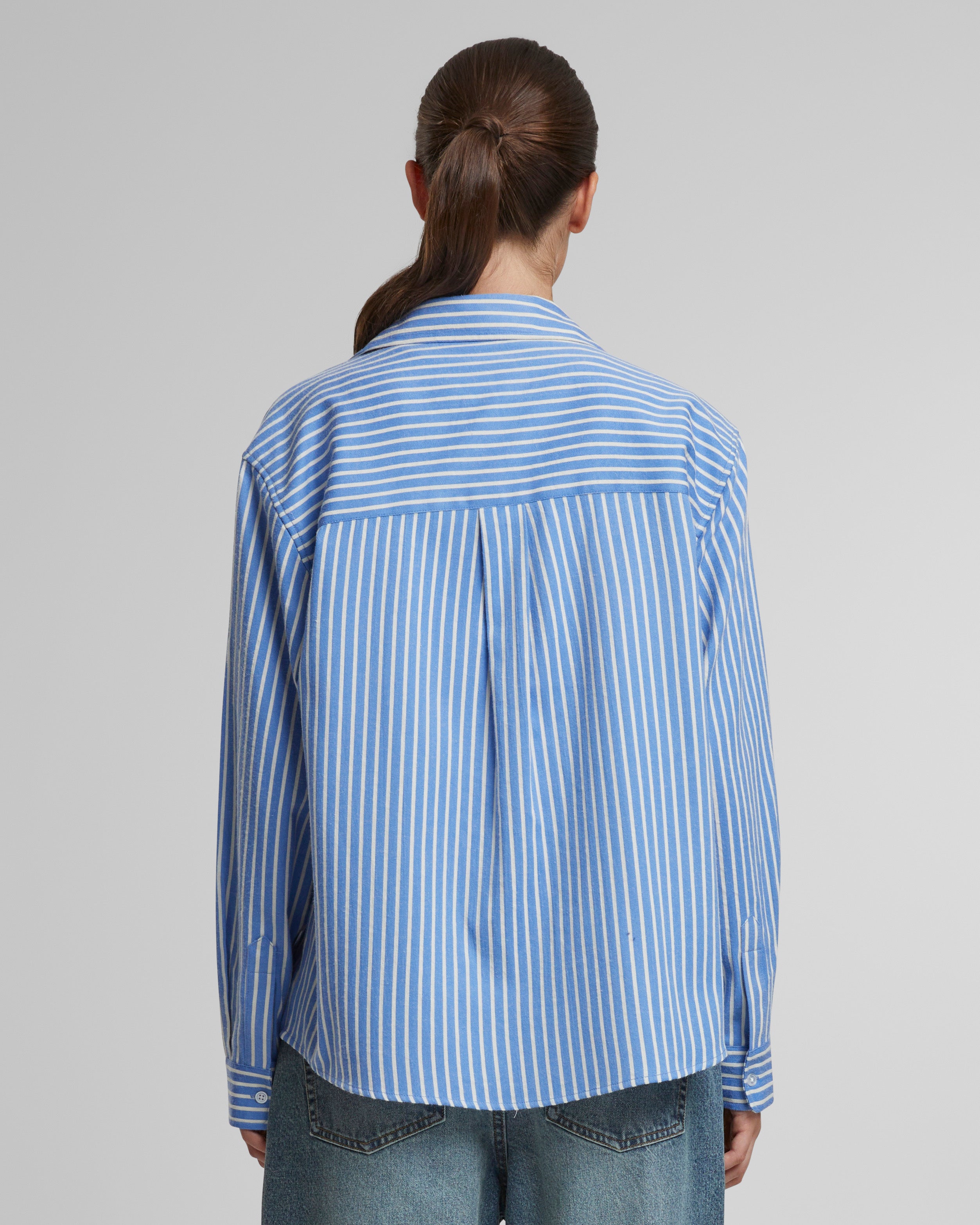 Oxford Dress Shirt Blue Prohibited