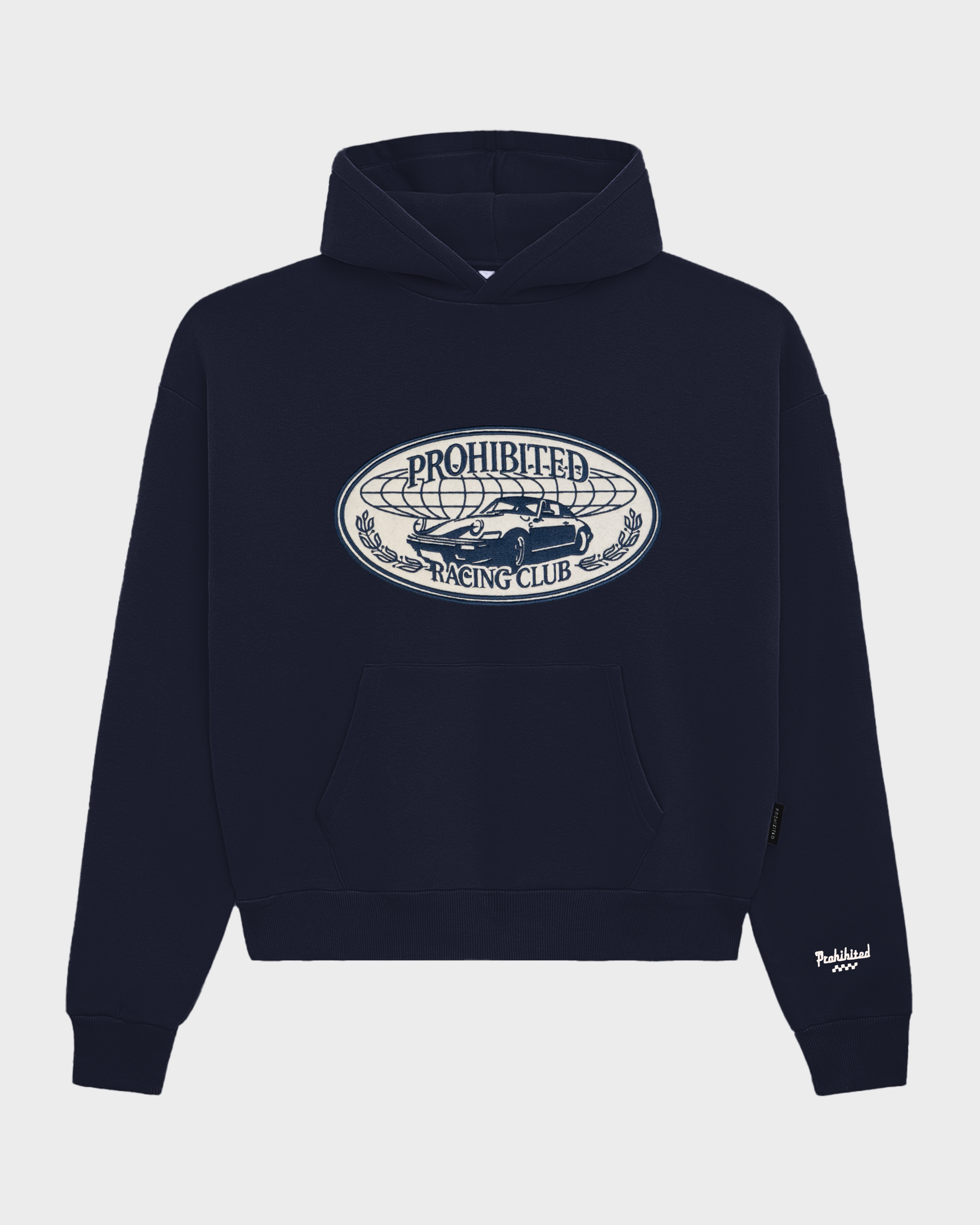 Racecore Hoodie Deep Blue