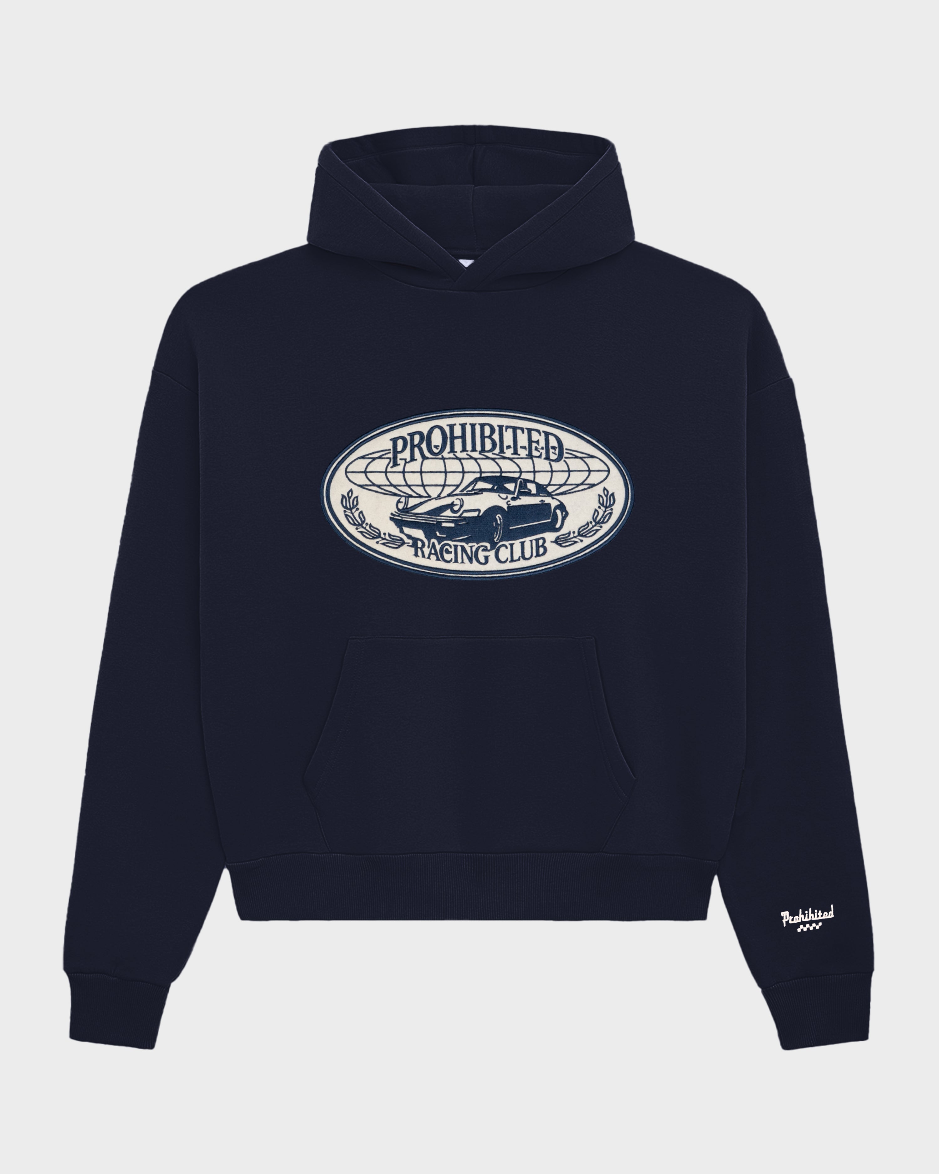 Racecore Hoodie Deep Blue