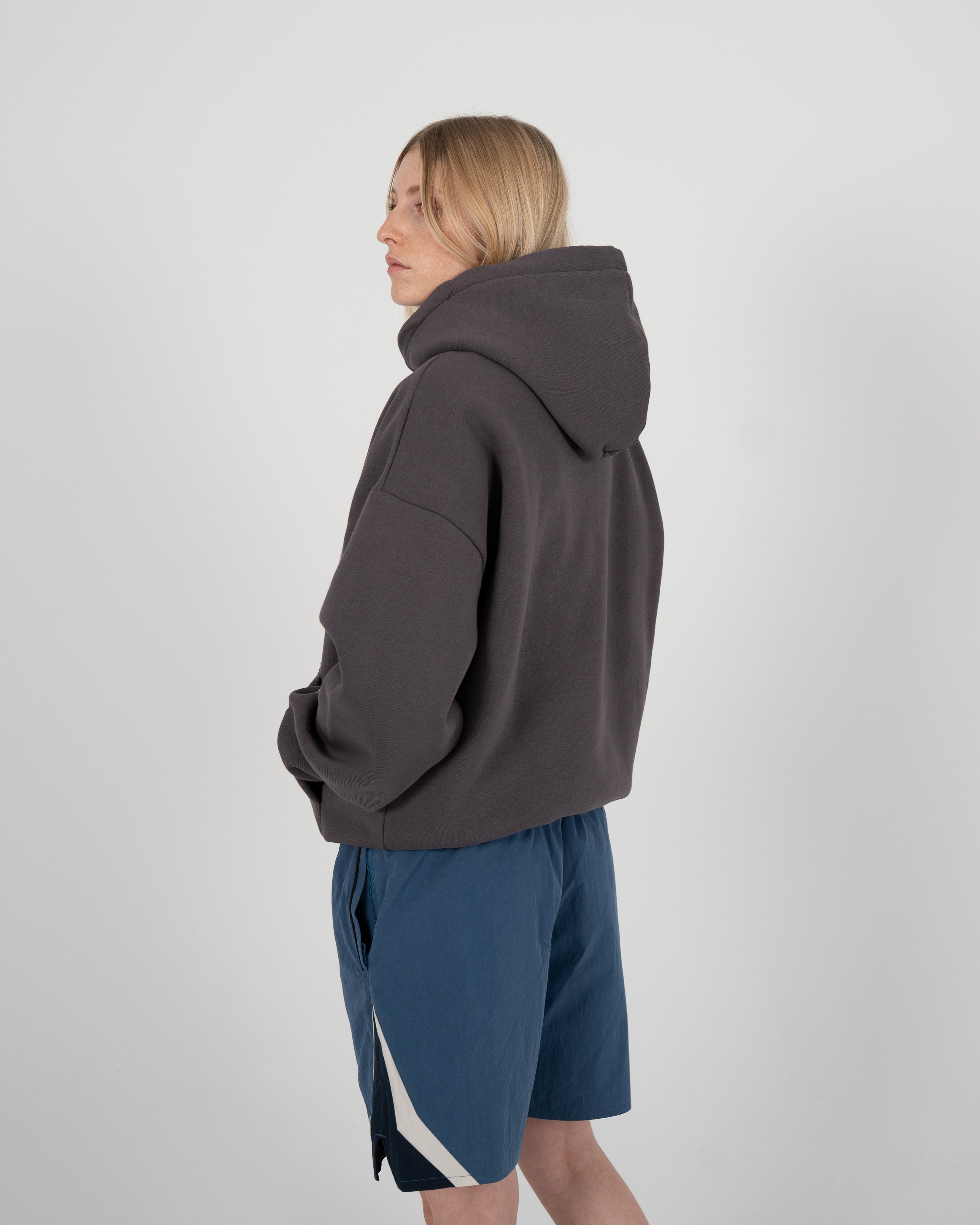 Racecore Hoodie Slate Blue