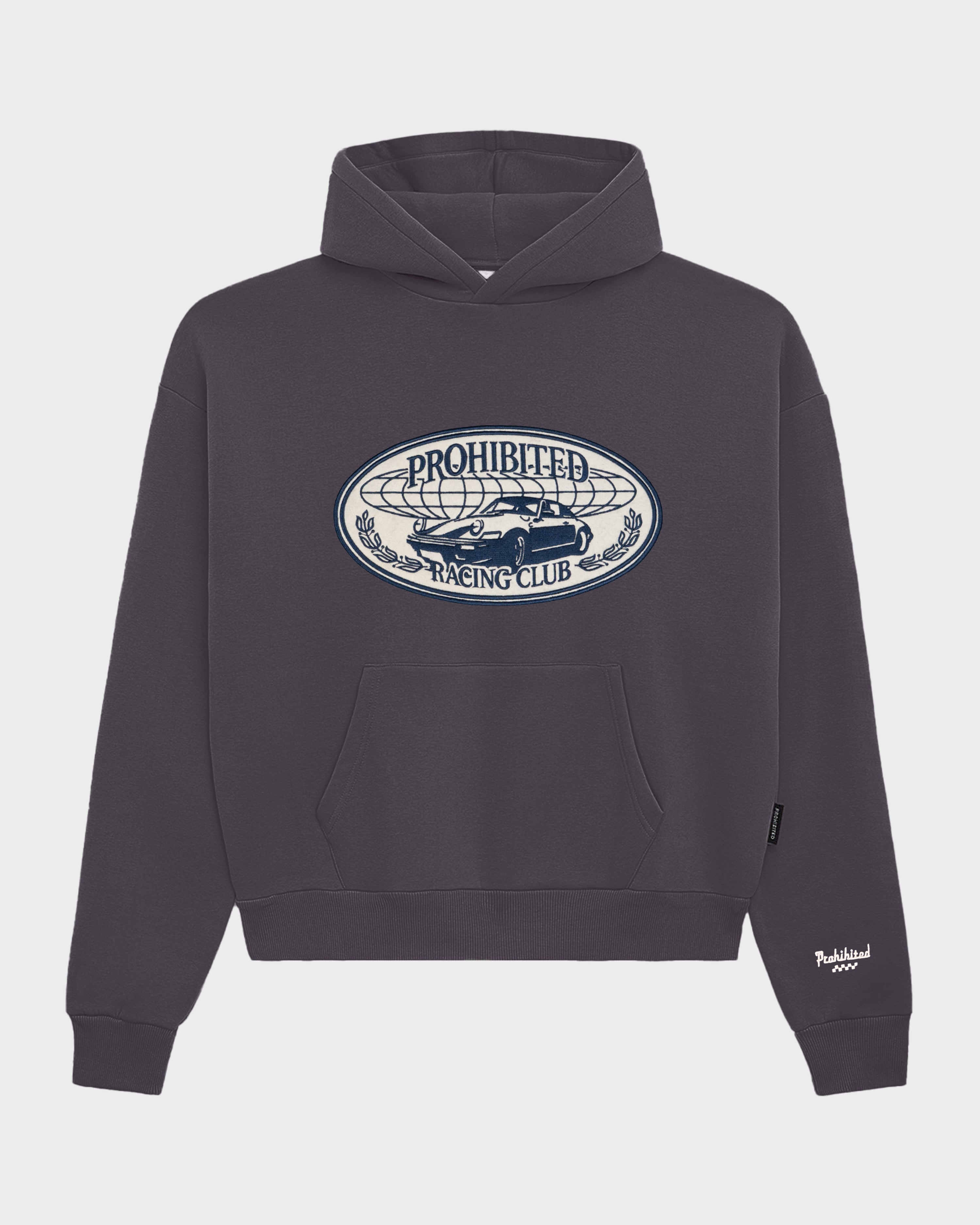 Racecore Hoodie Slate Blue