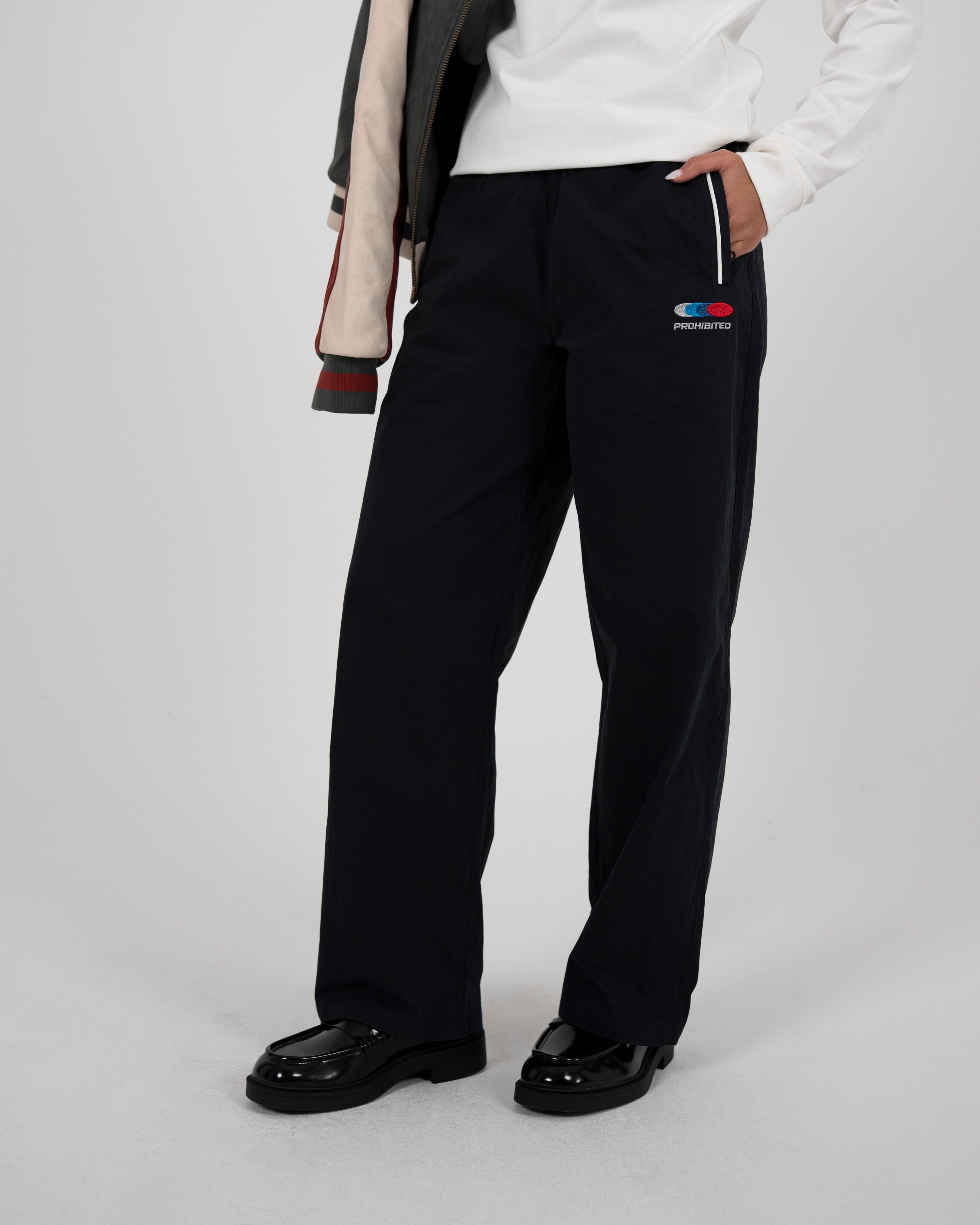 Racer Trackpants Black