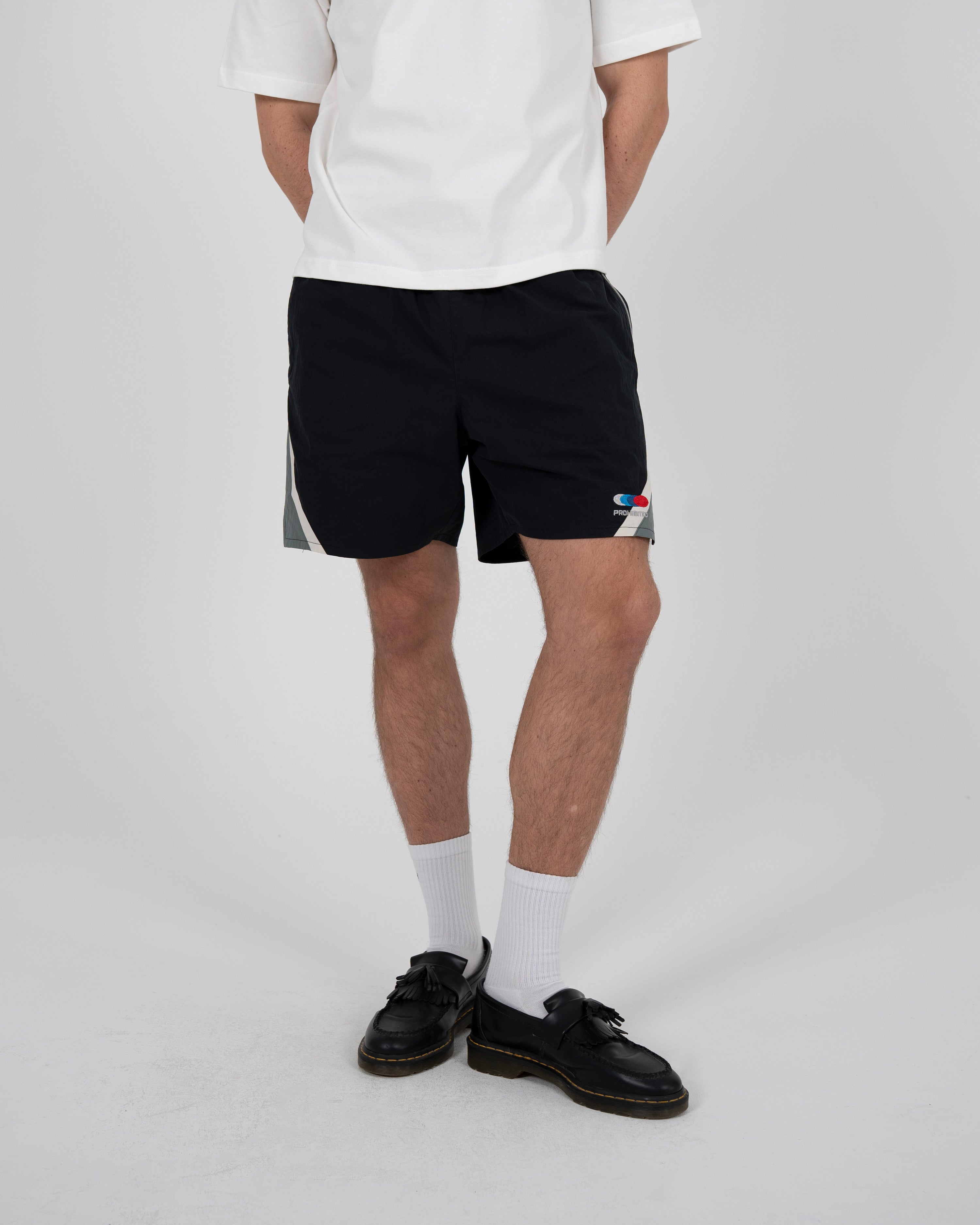 Racer Trackshorts Black