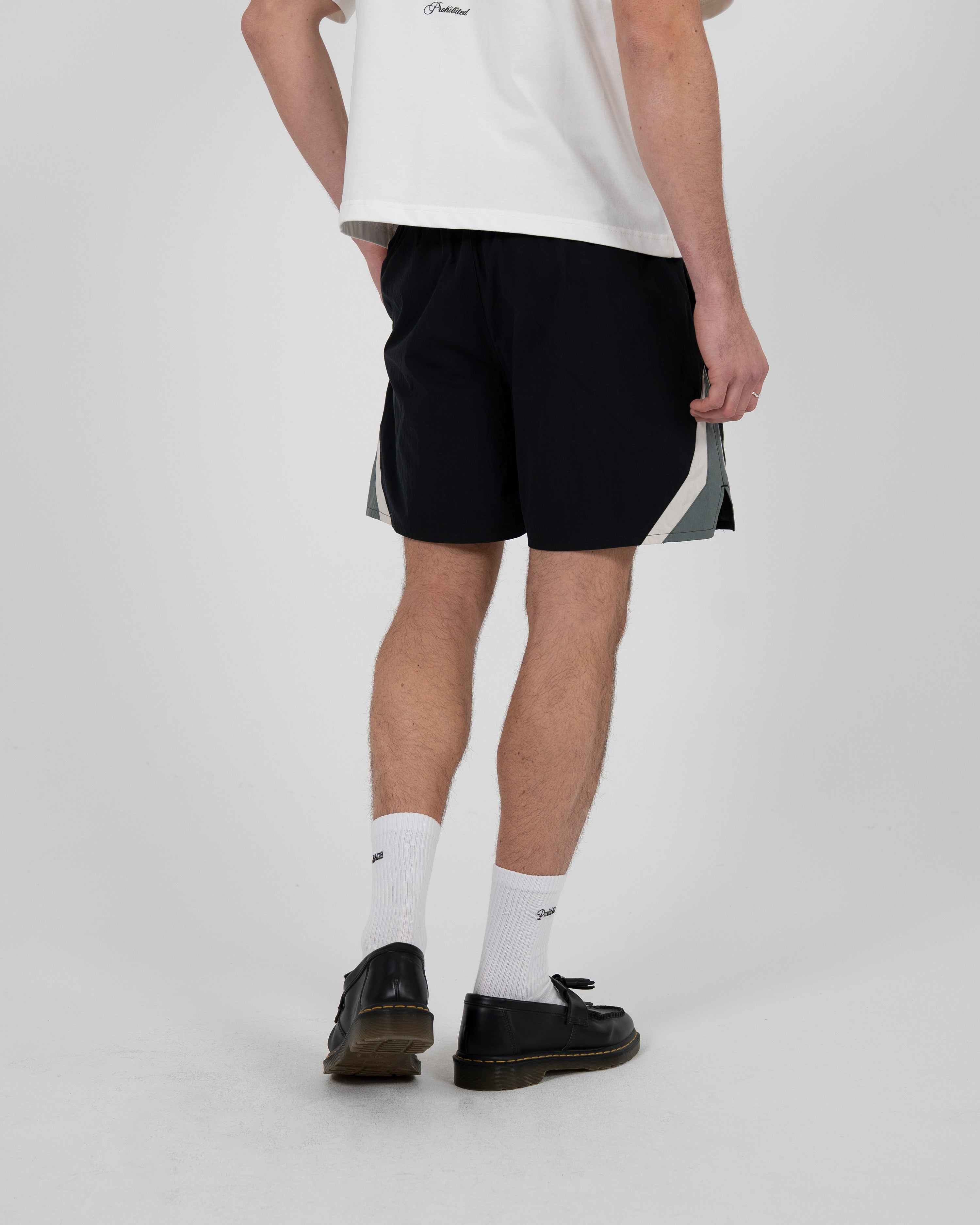 Racer Trackshorts Black