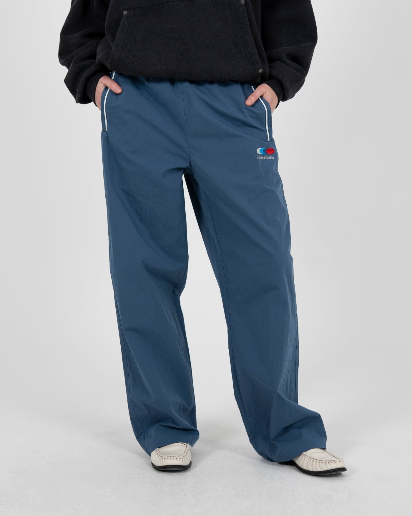 Racer Trackpants | Navy