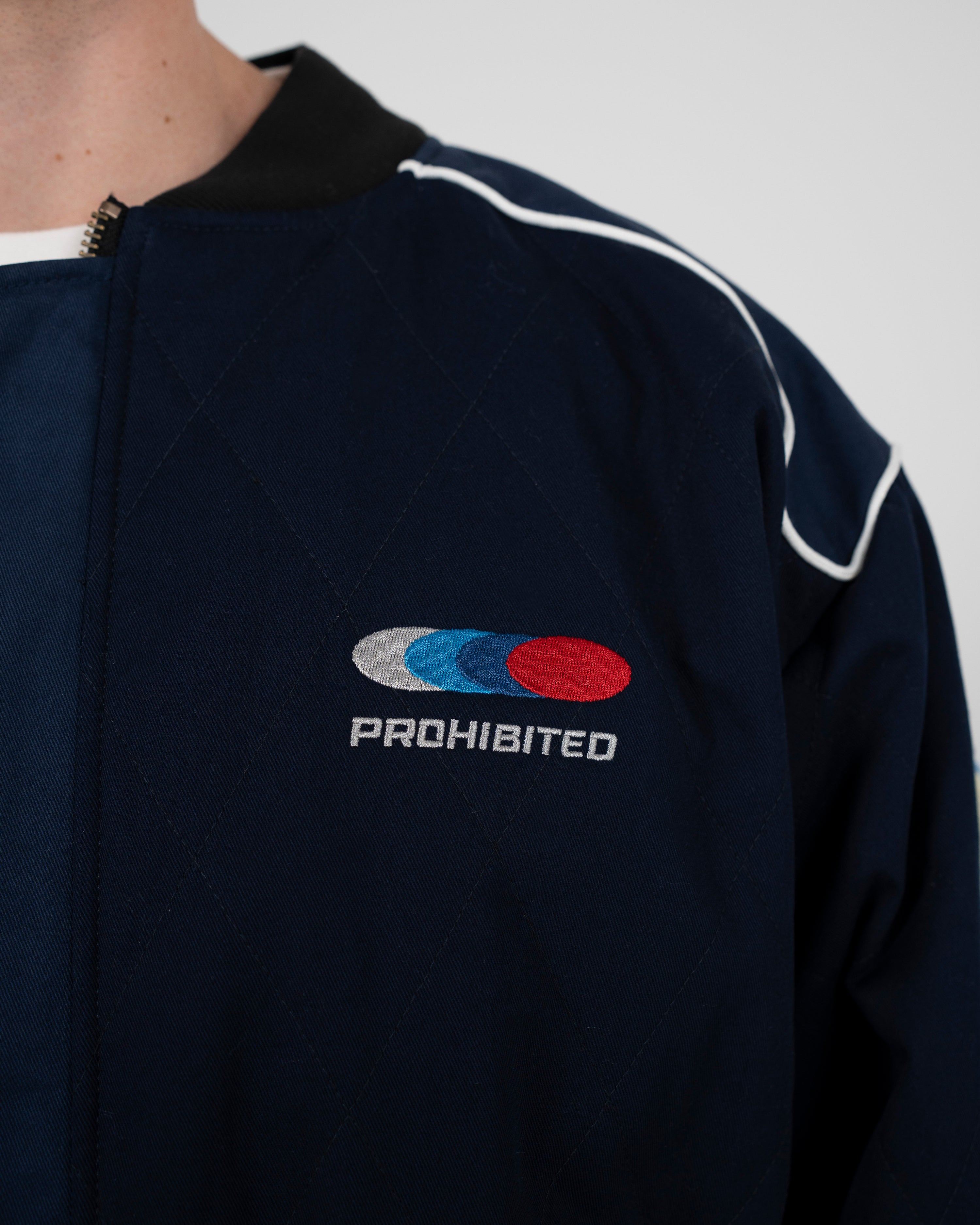 Racetrack Jacket Blue