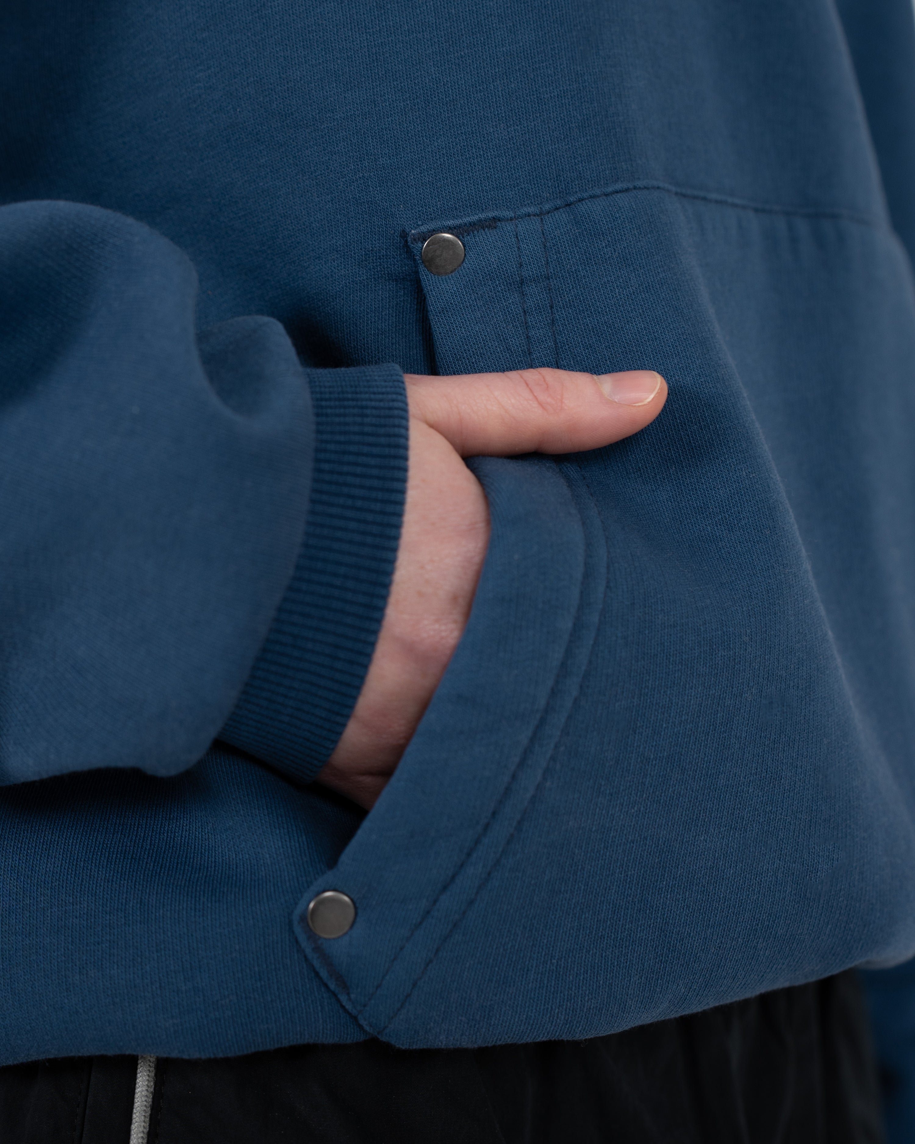 Racing Club Hoodie Blue (Stone Washed)