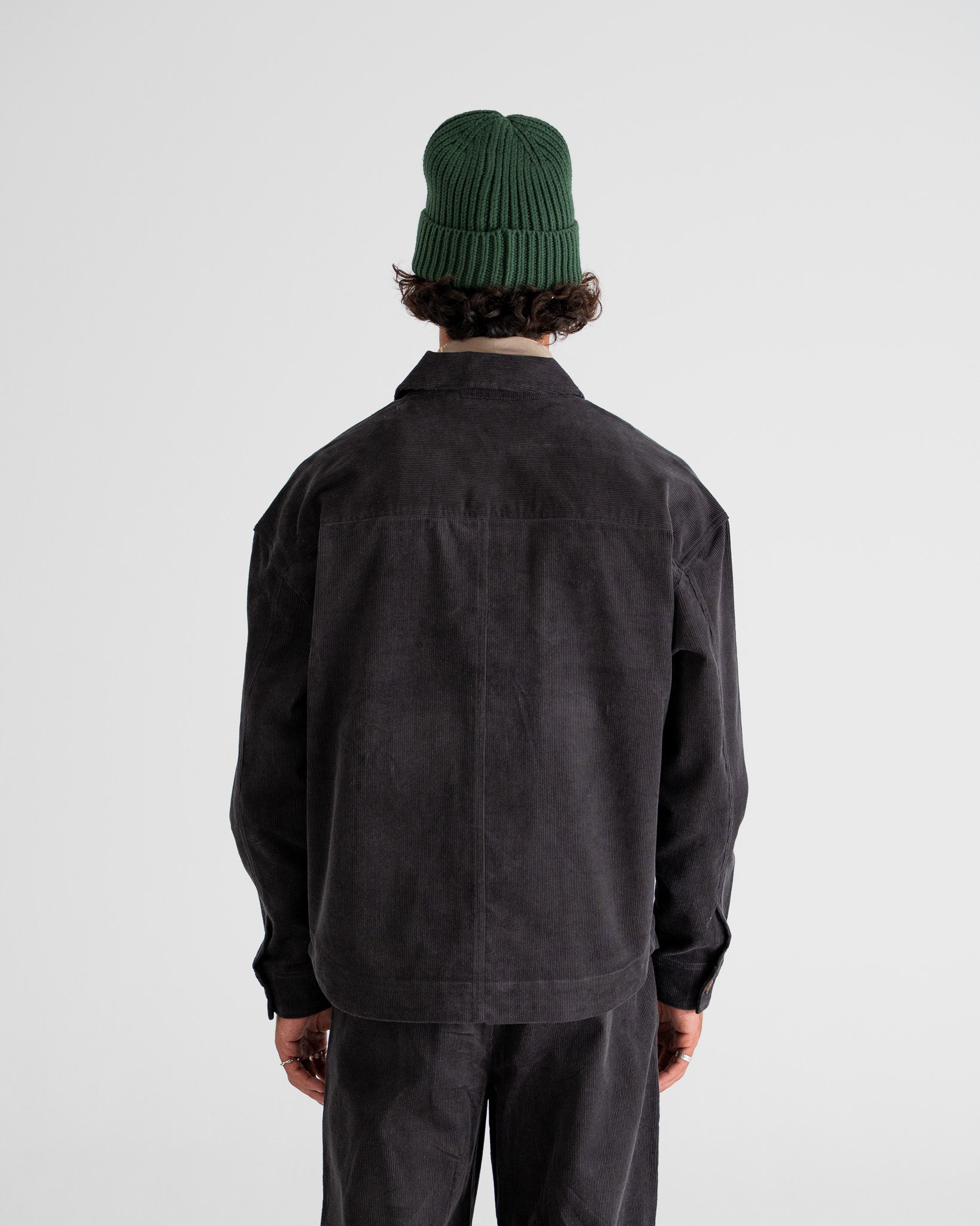 Ranger Corduroy Overshirt Dark Grey