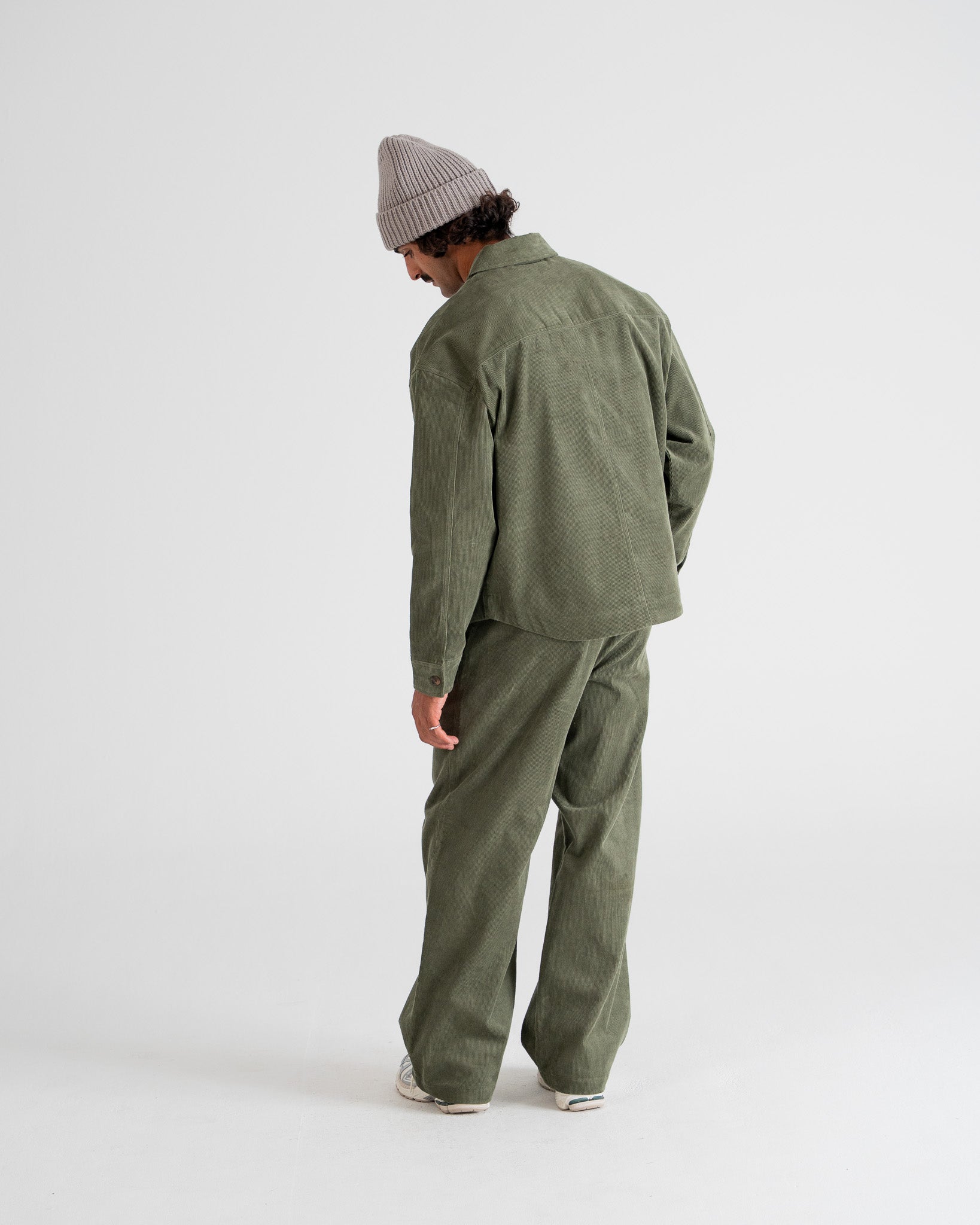 Ranger Corduroy Overshirt Green