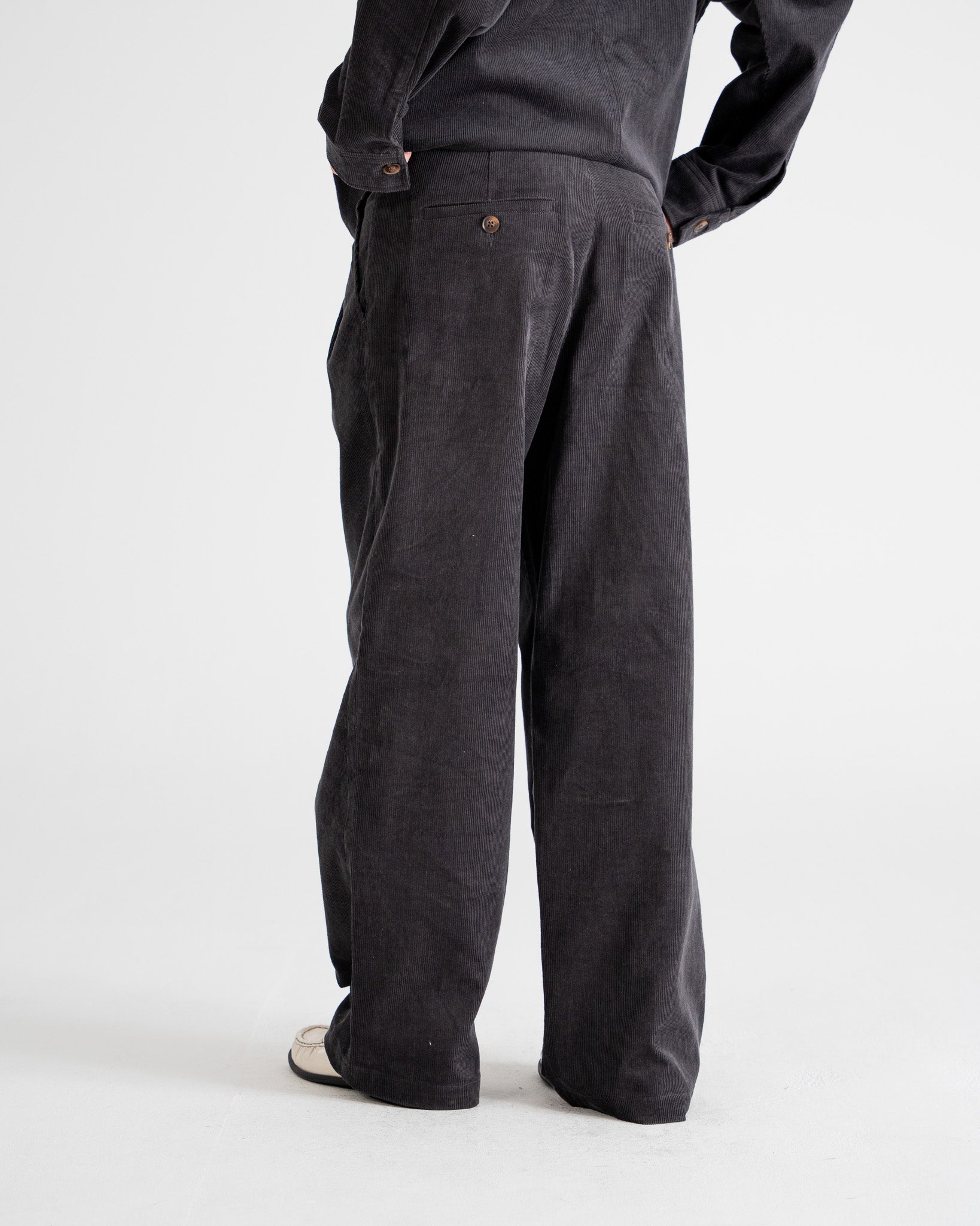 Ranger Corduroy Pants Dark Grey