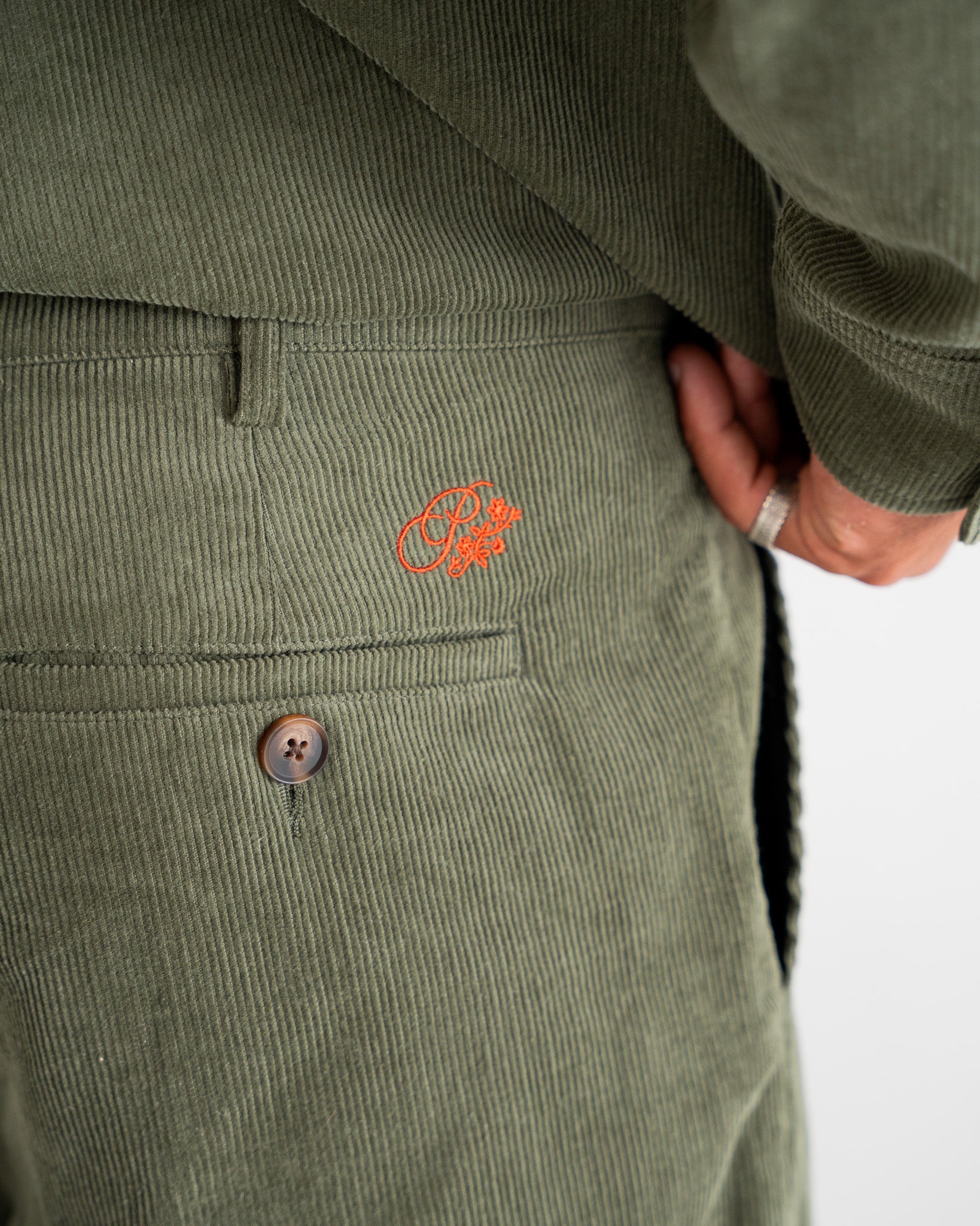 Ranger Corduroy Pants Green