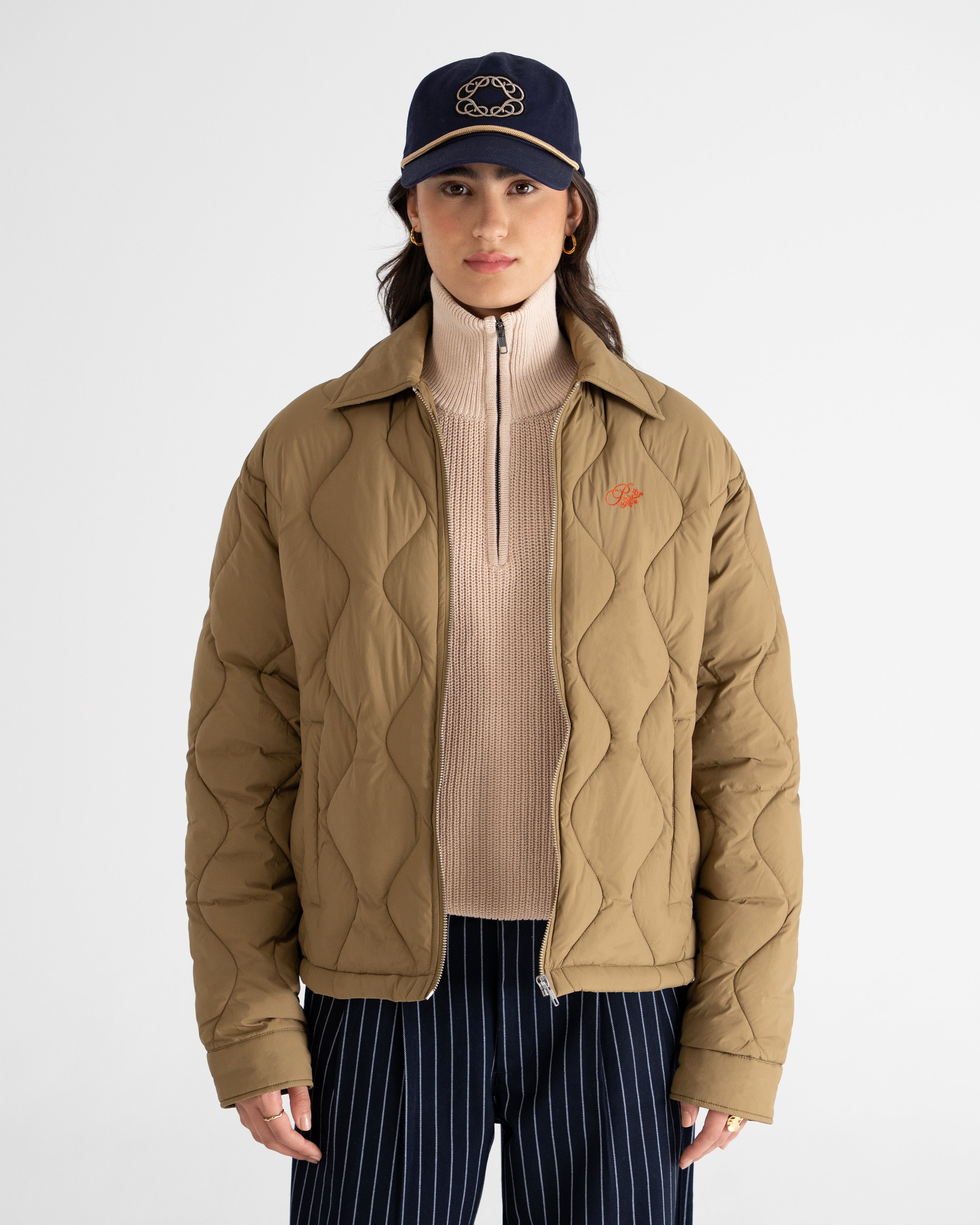 Ranger Quilted Jacket Ocher