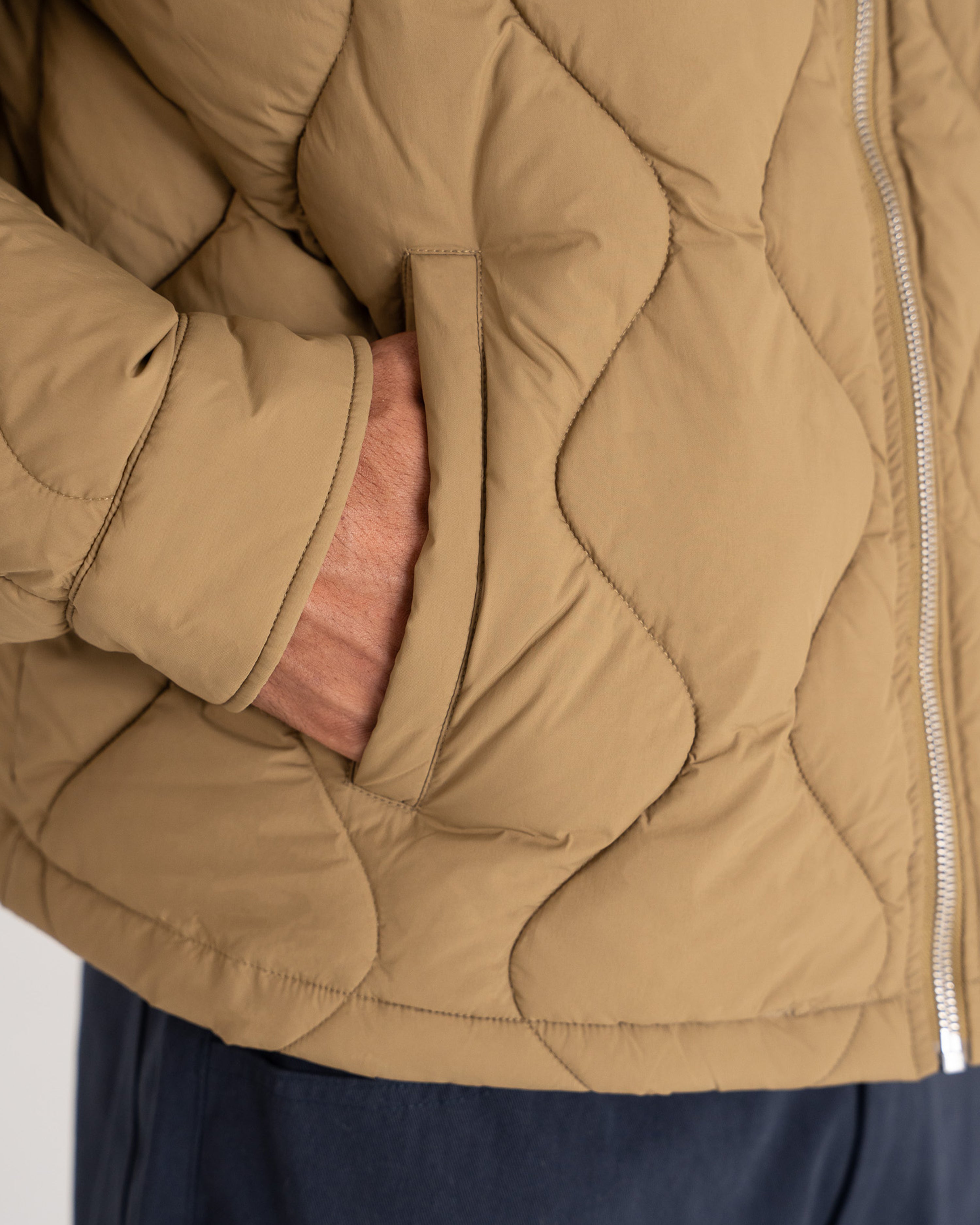 Ranger Quilted Jacket Ocher