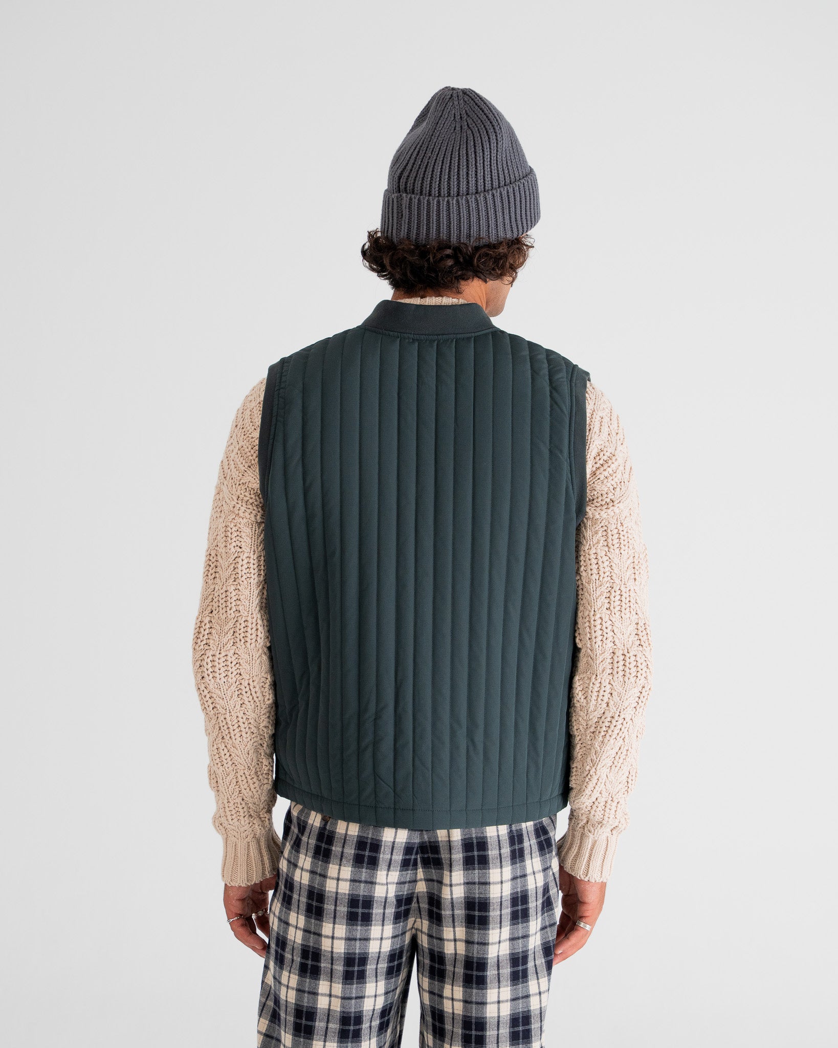 Ranger Quilted Vest Blue