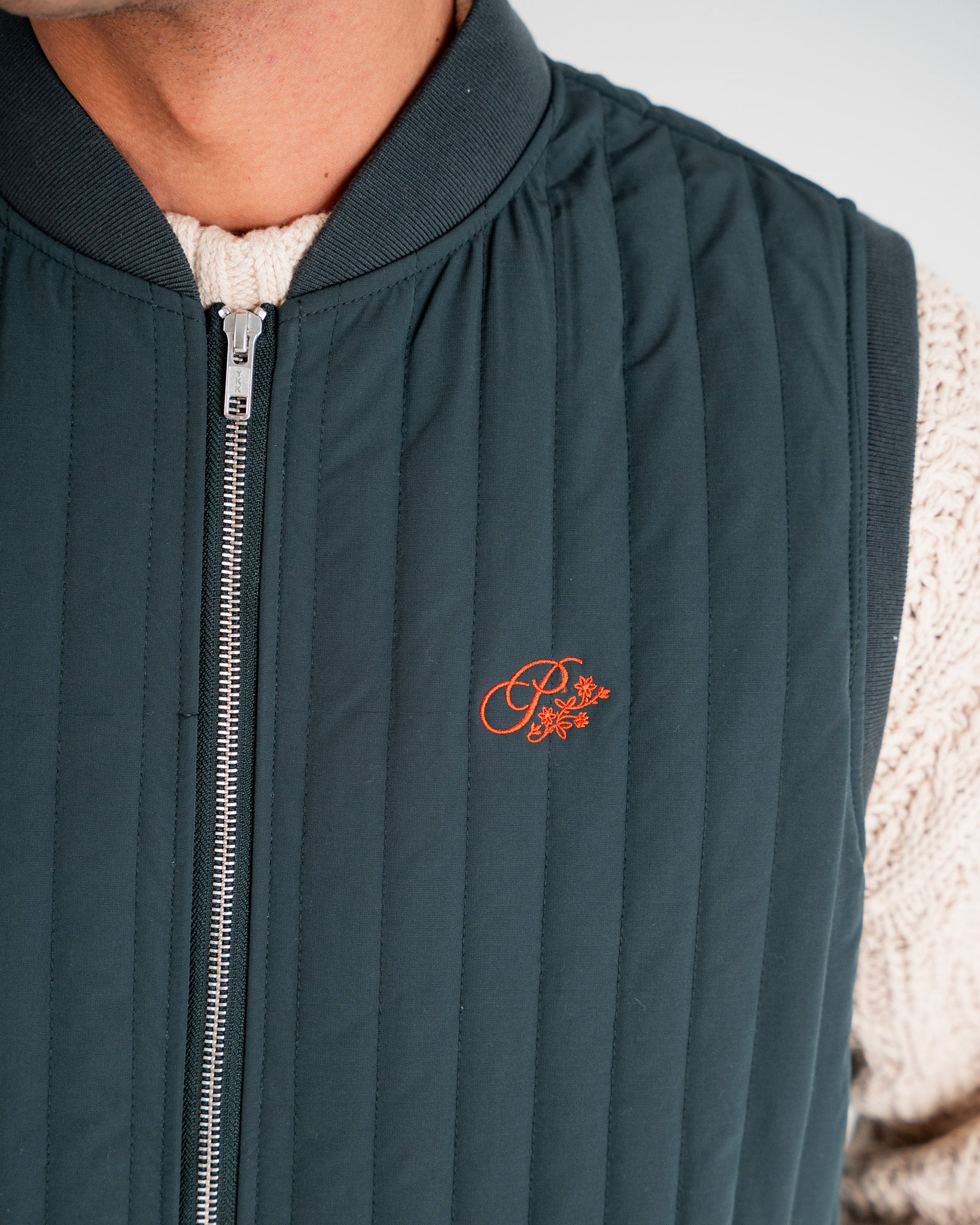 Ranger Quilted Vest Blue