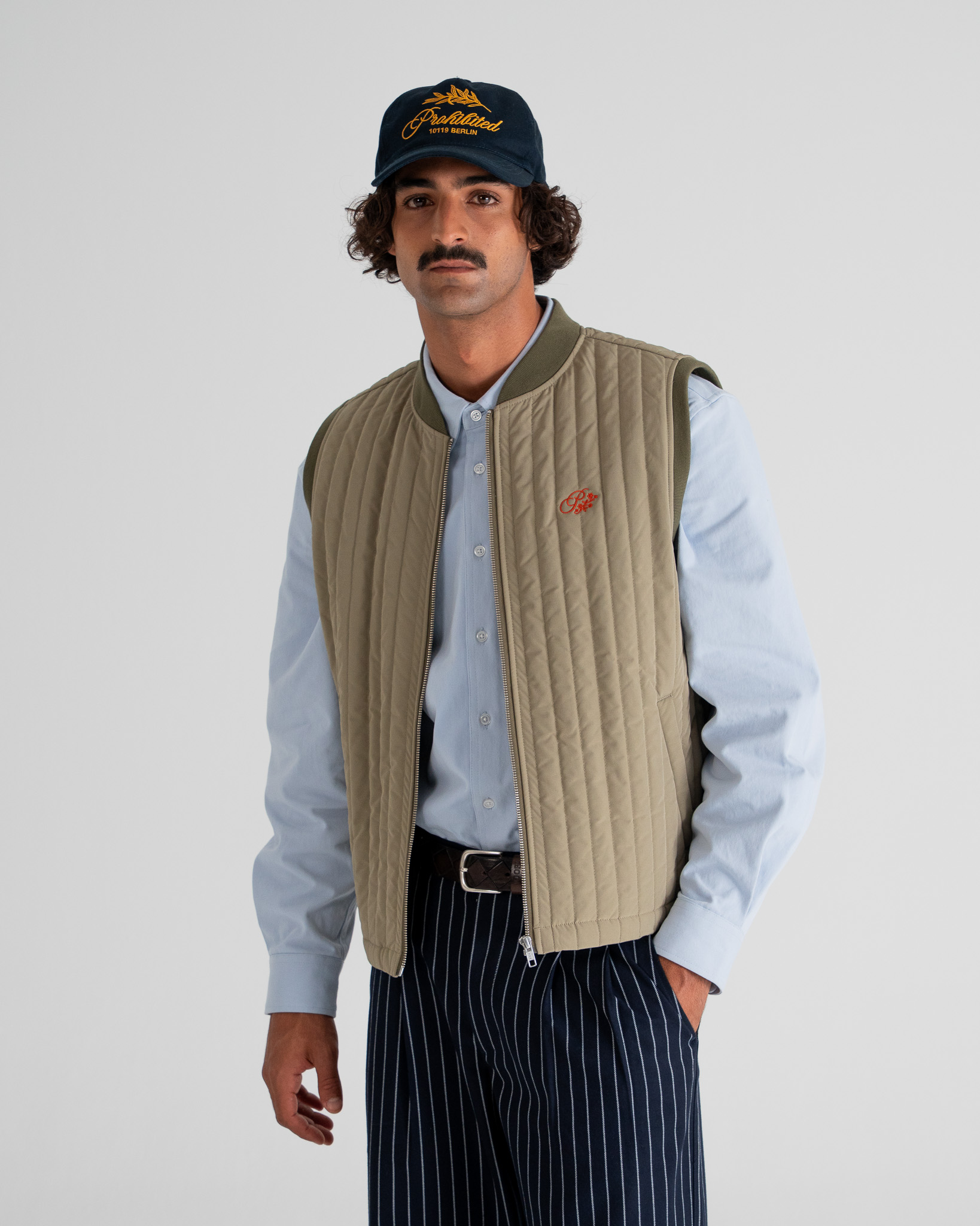 Ranger Quilted Vest Khaki