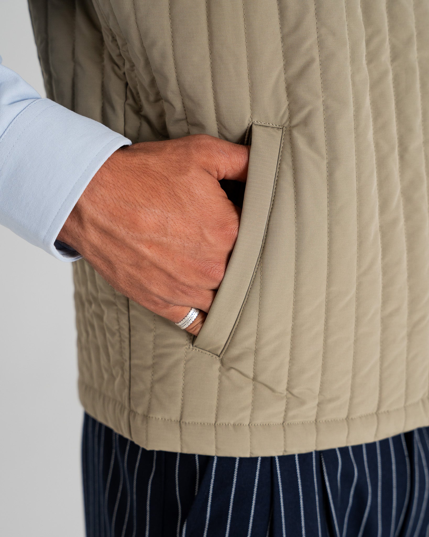 Ranger Quilted Vest Khaki