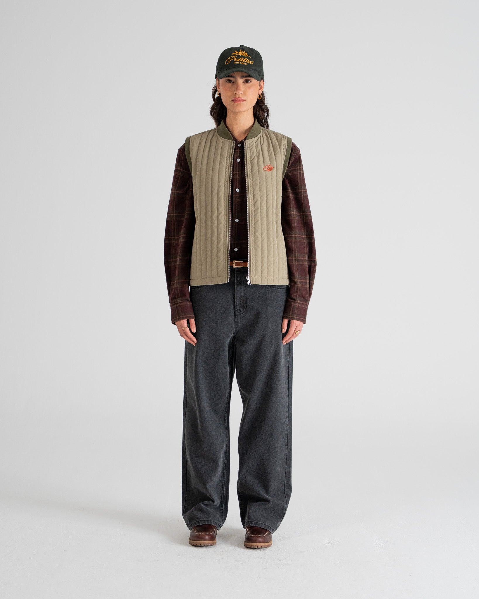Ranger Quilted Vest Khaki