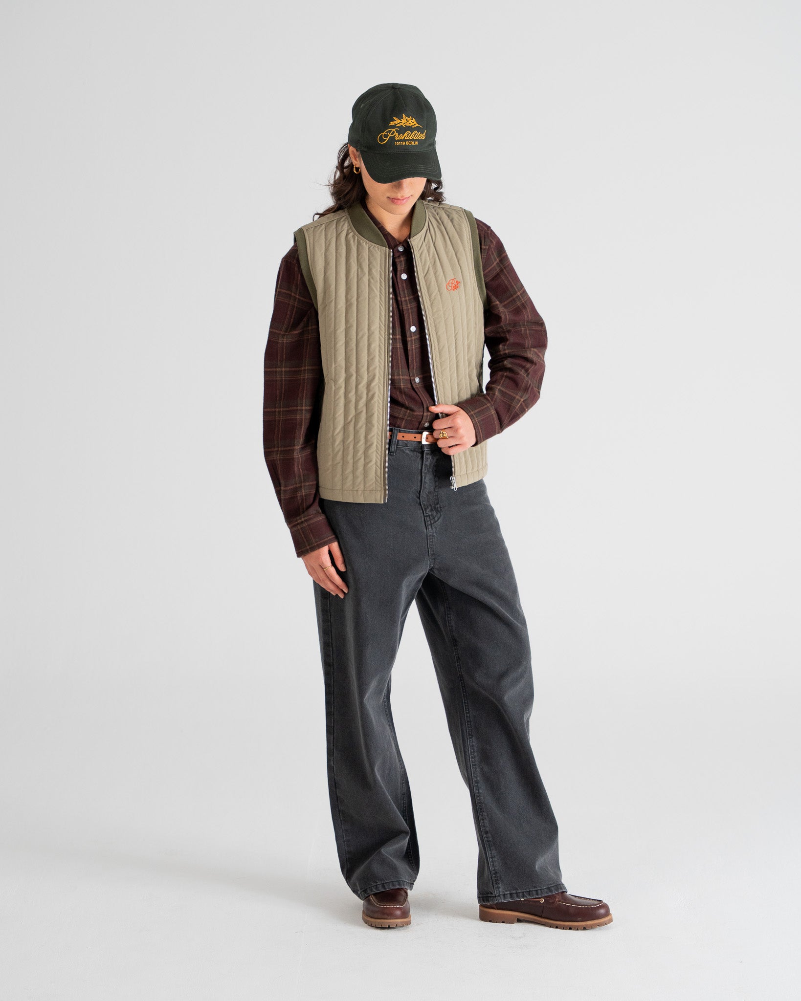 Ranger Quilted Vest Khaki