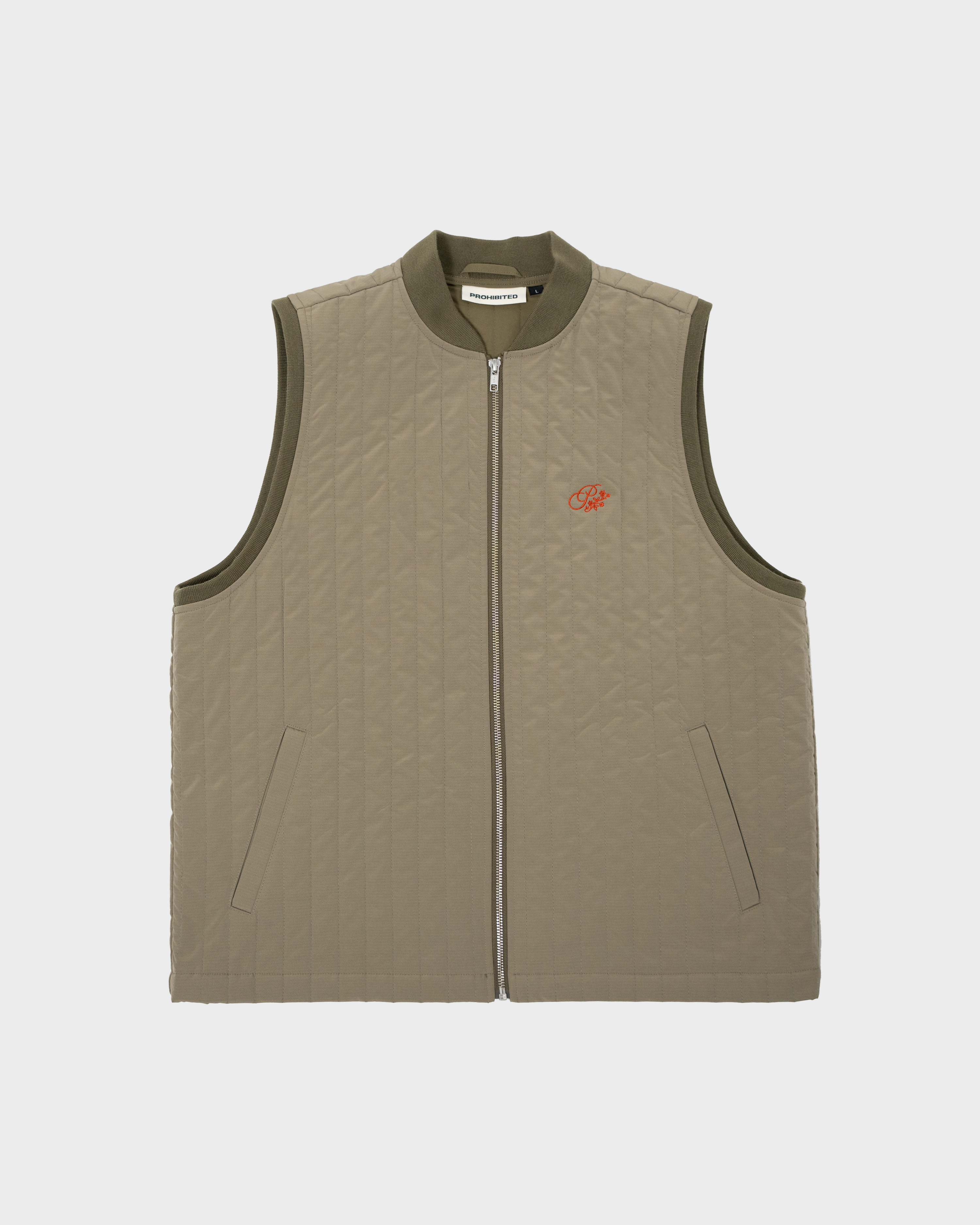 Ranger Quilted Vest Khaki