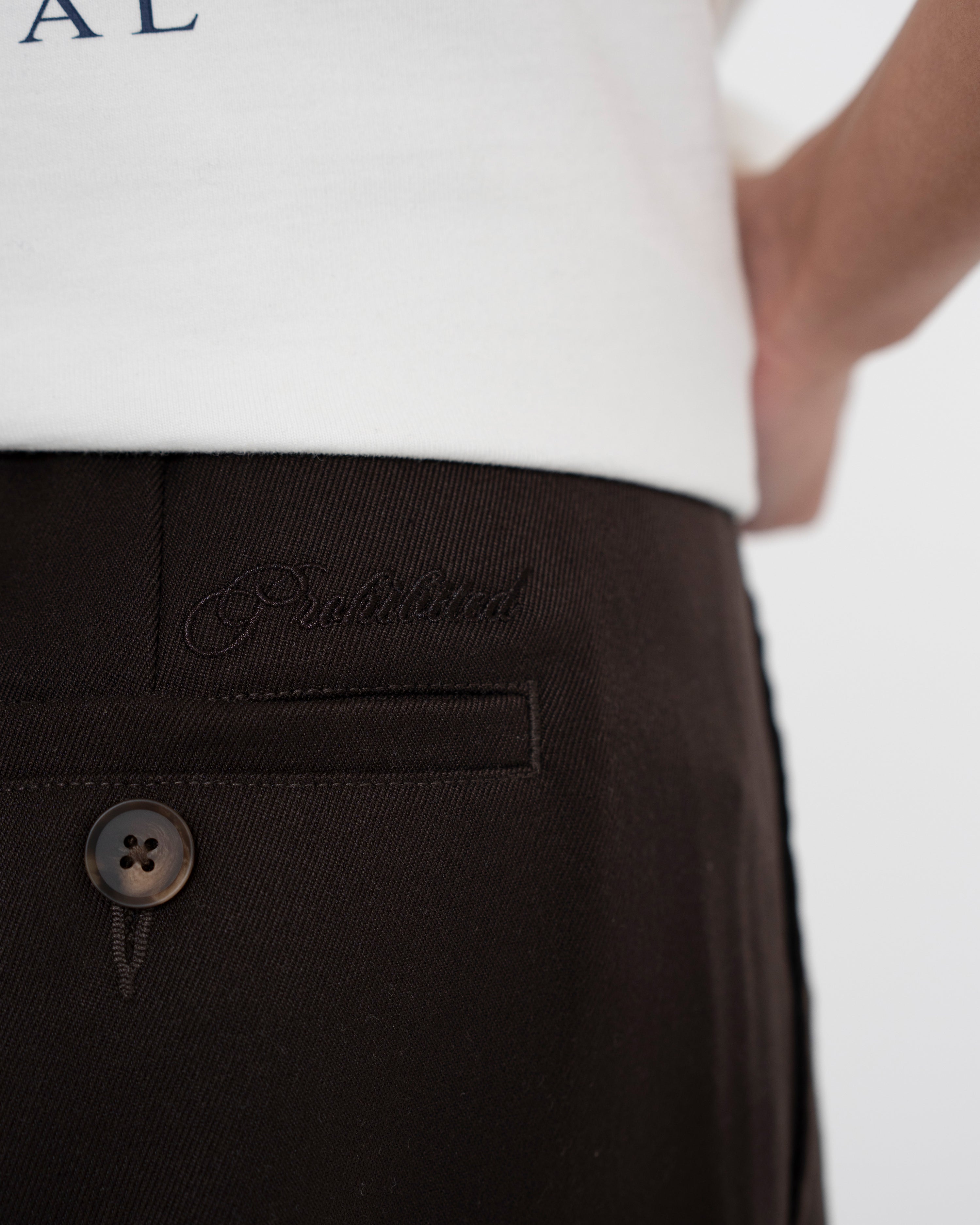 Redline Double Pleated Pants Brown