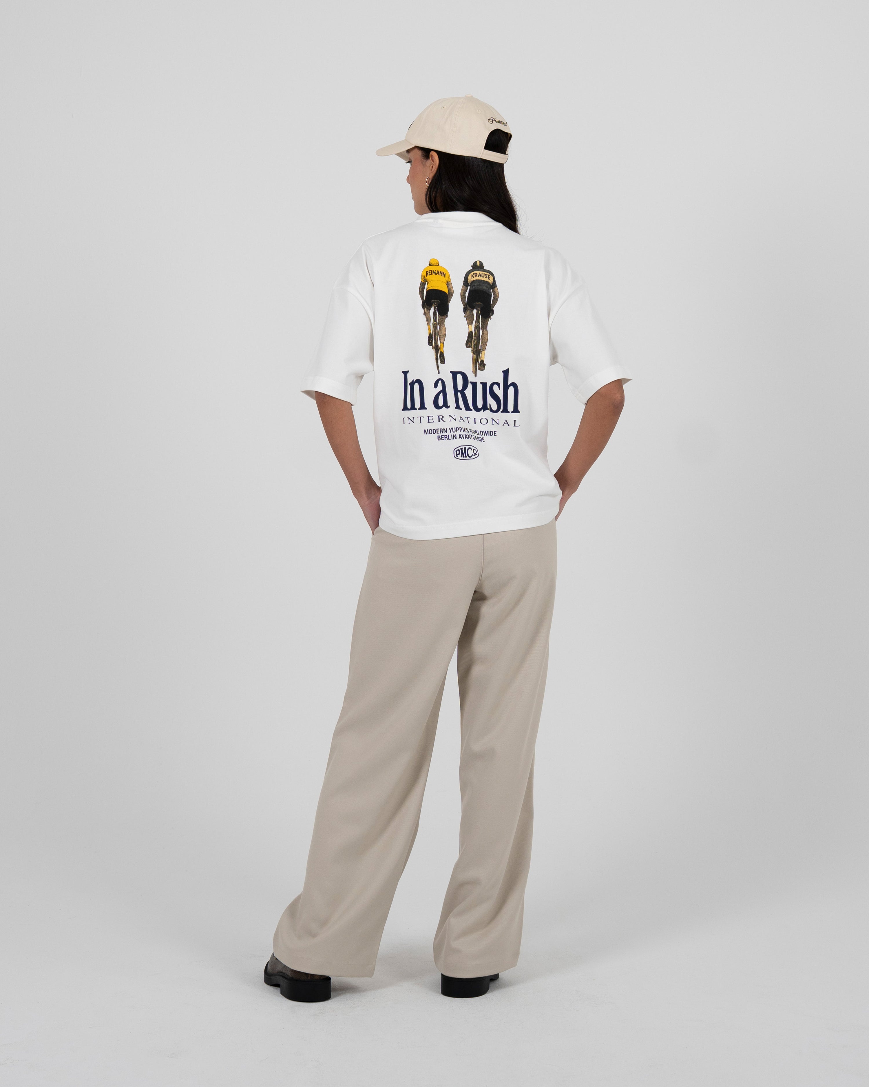 Redline Double Pleated Pants Cream