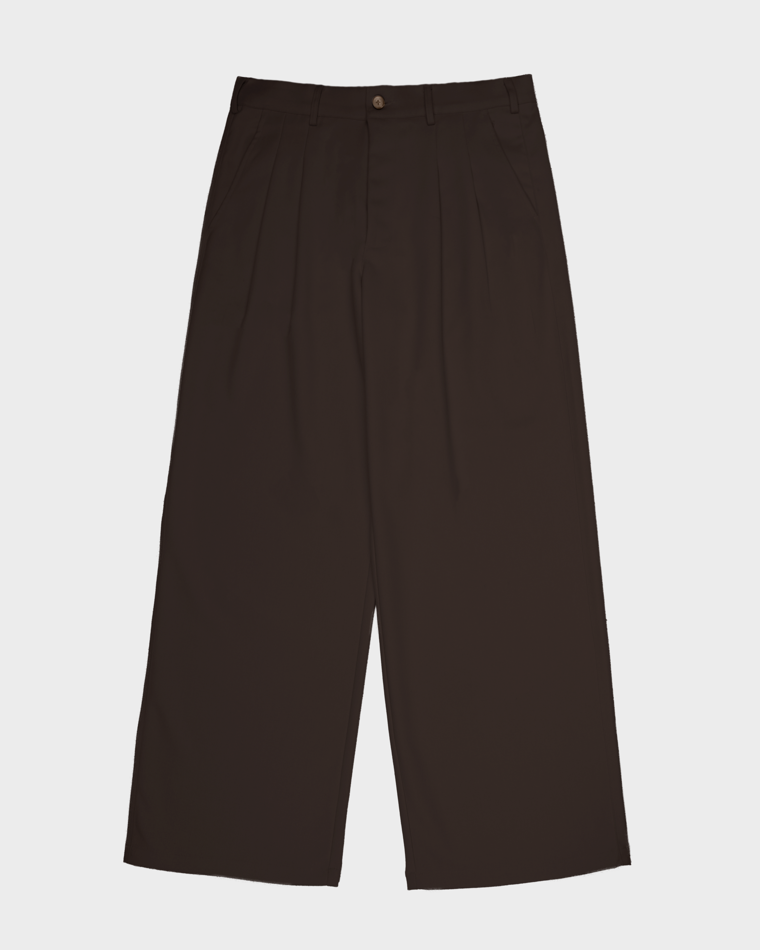Redline Double Pleated Pants Brown