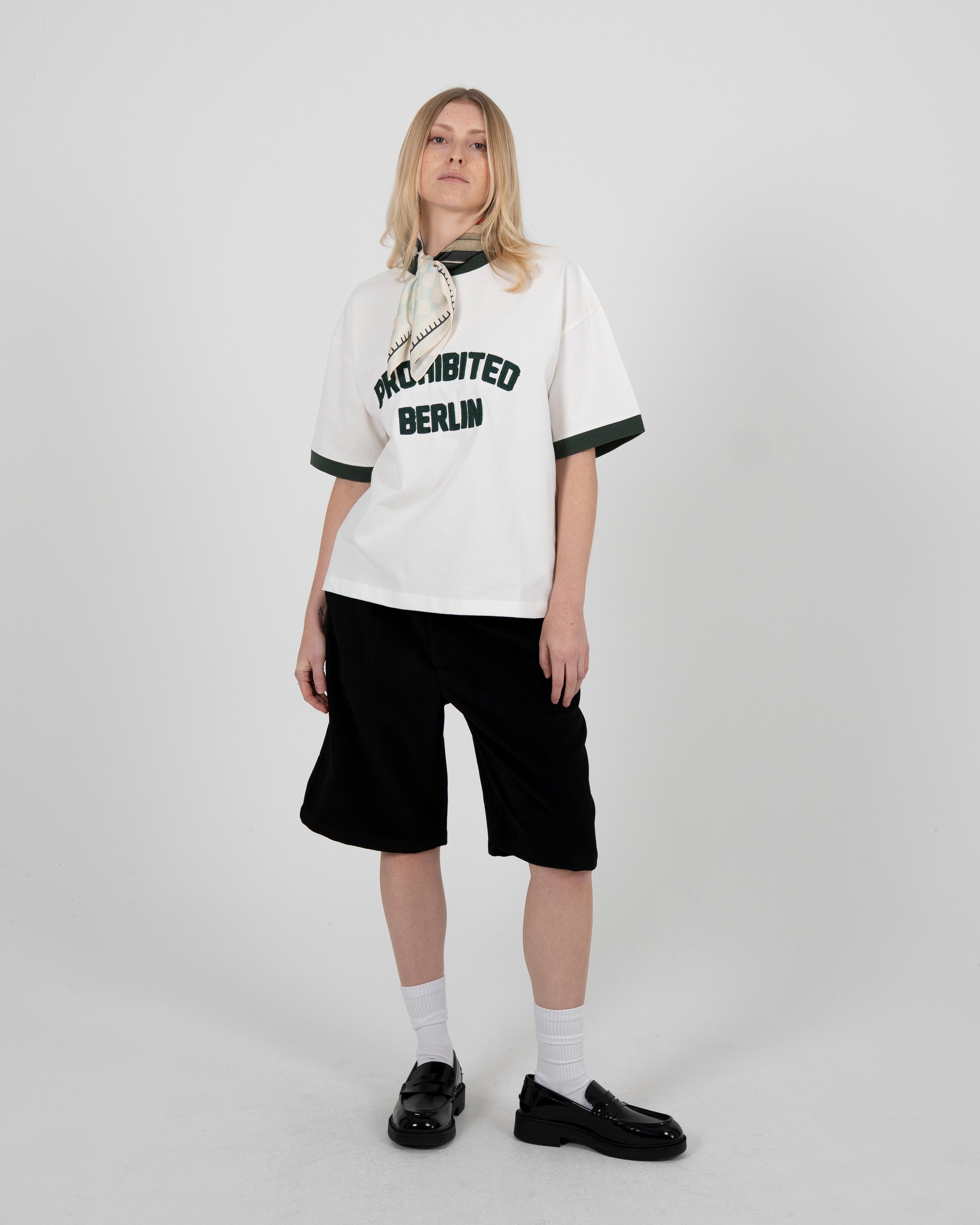 Rush Contrast Tee Green