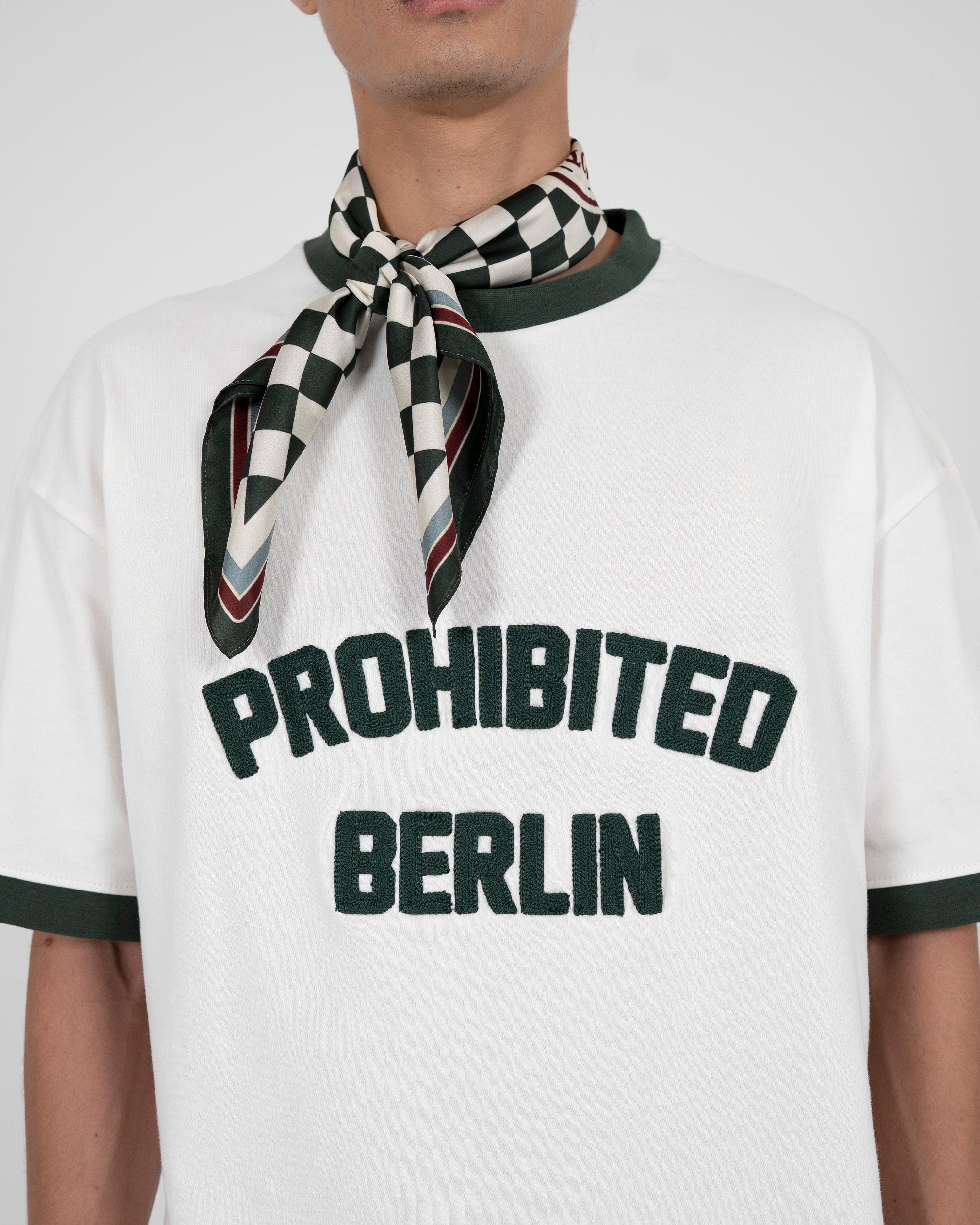 Rush Contrast Tee Green