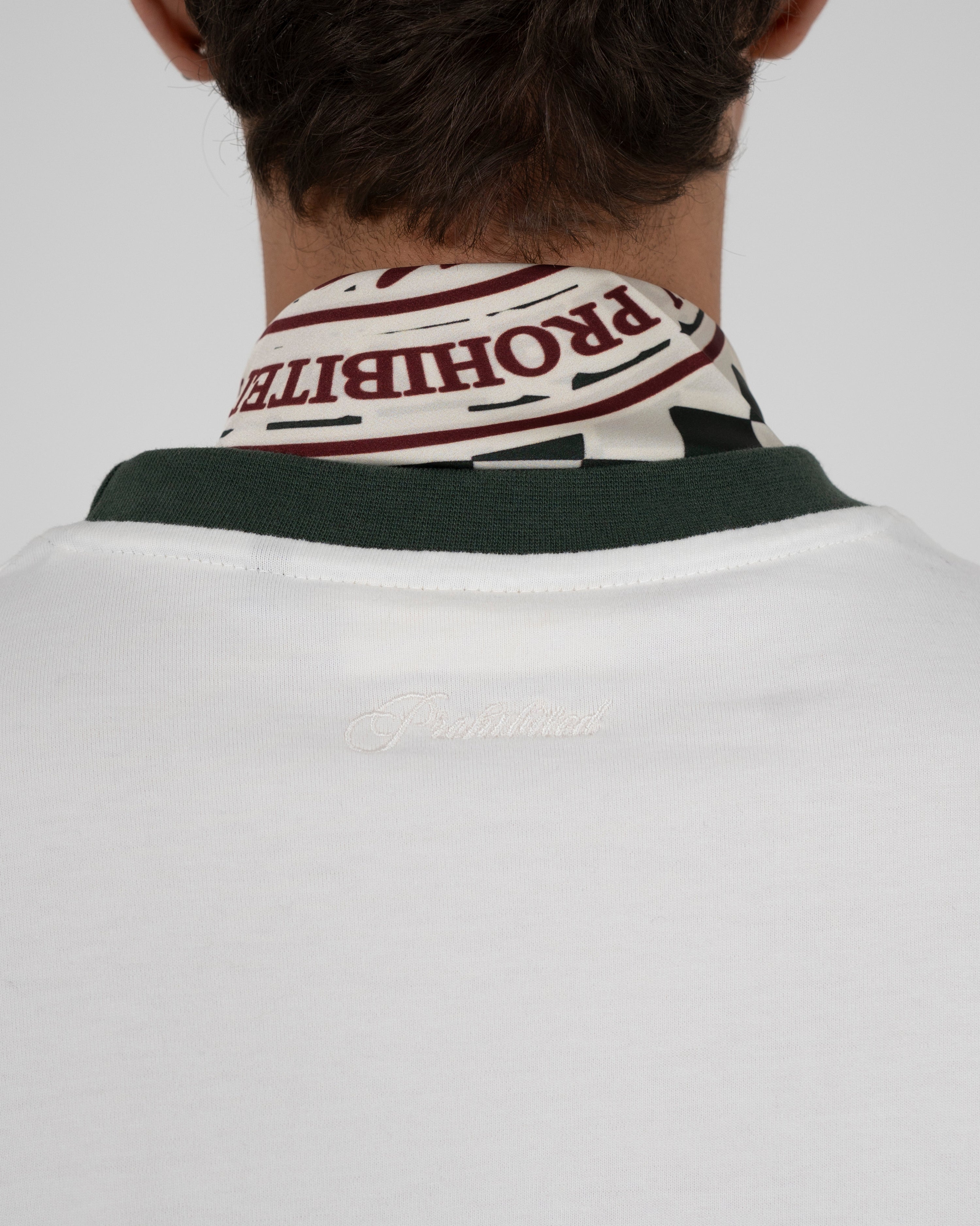 Rush Contrast Tee Green