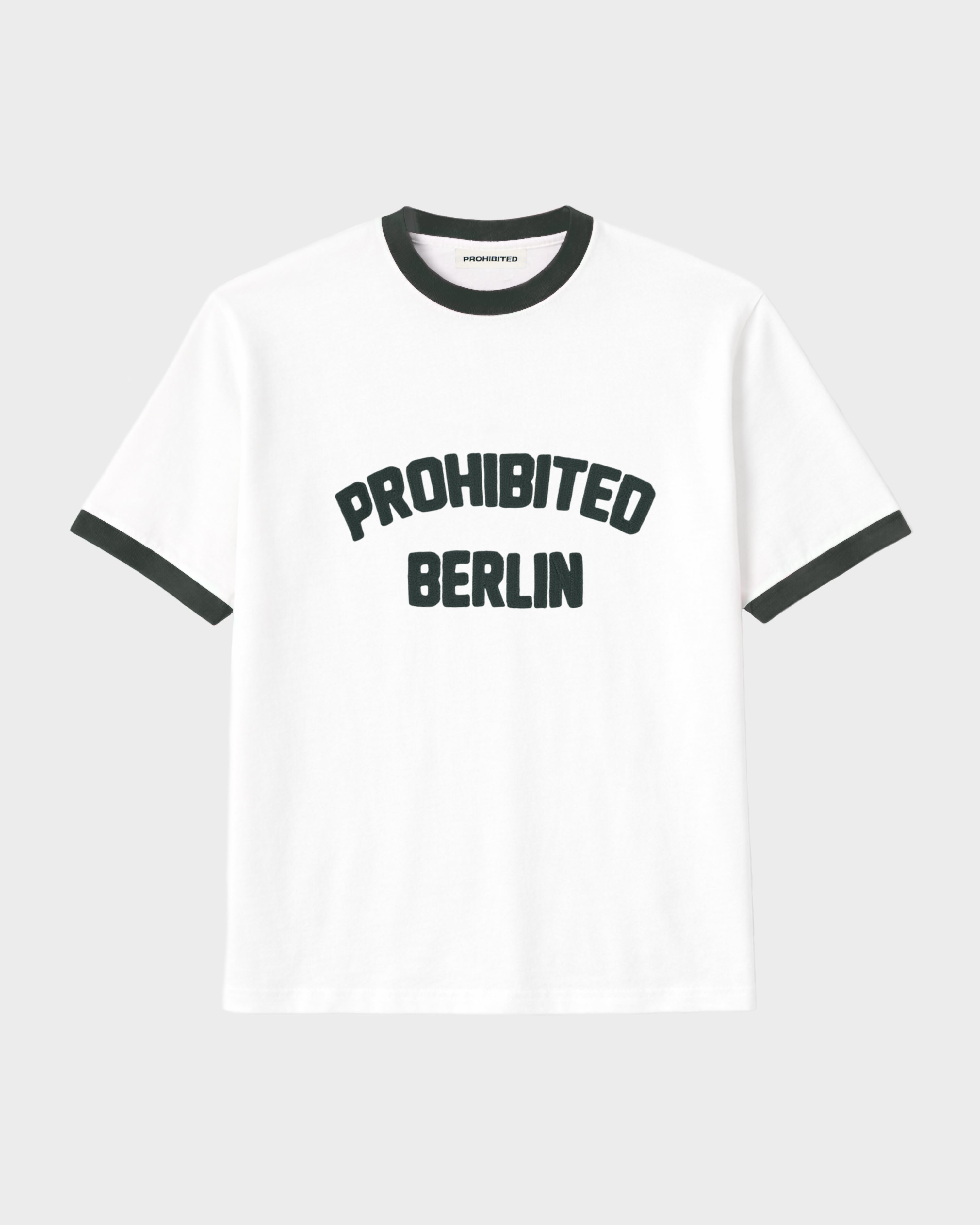 Rush Contrast Tee Green