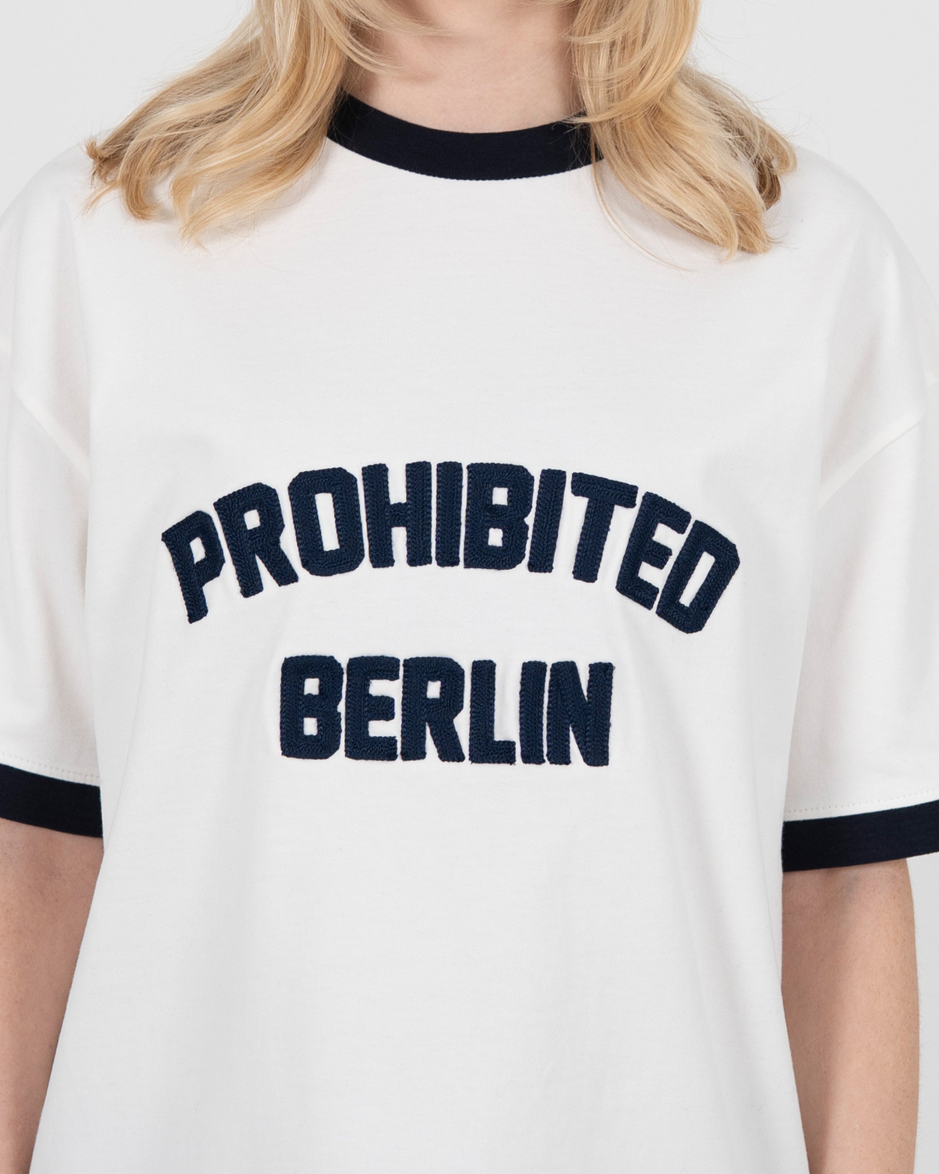 Rush Contrast Tee Navy