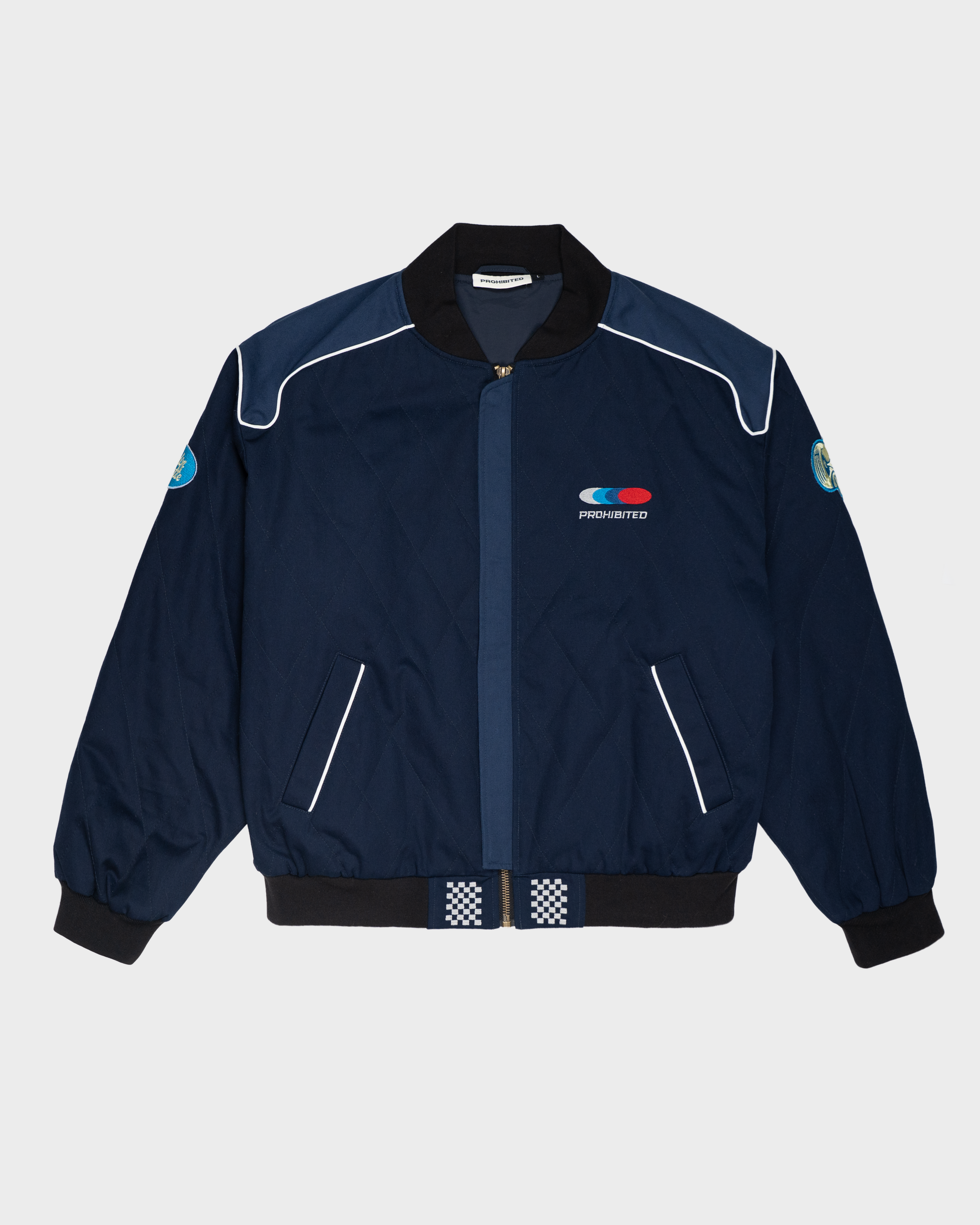 Racetrack Jacket Blue