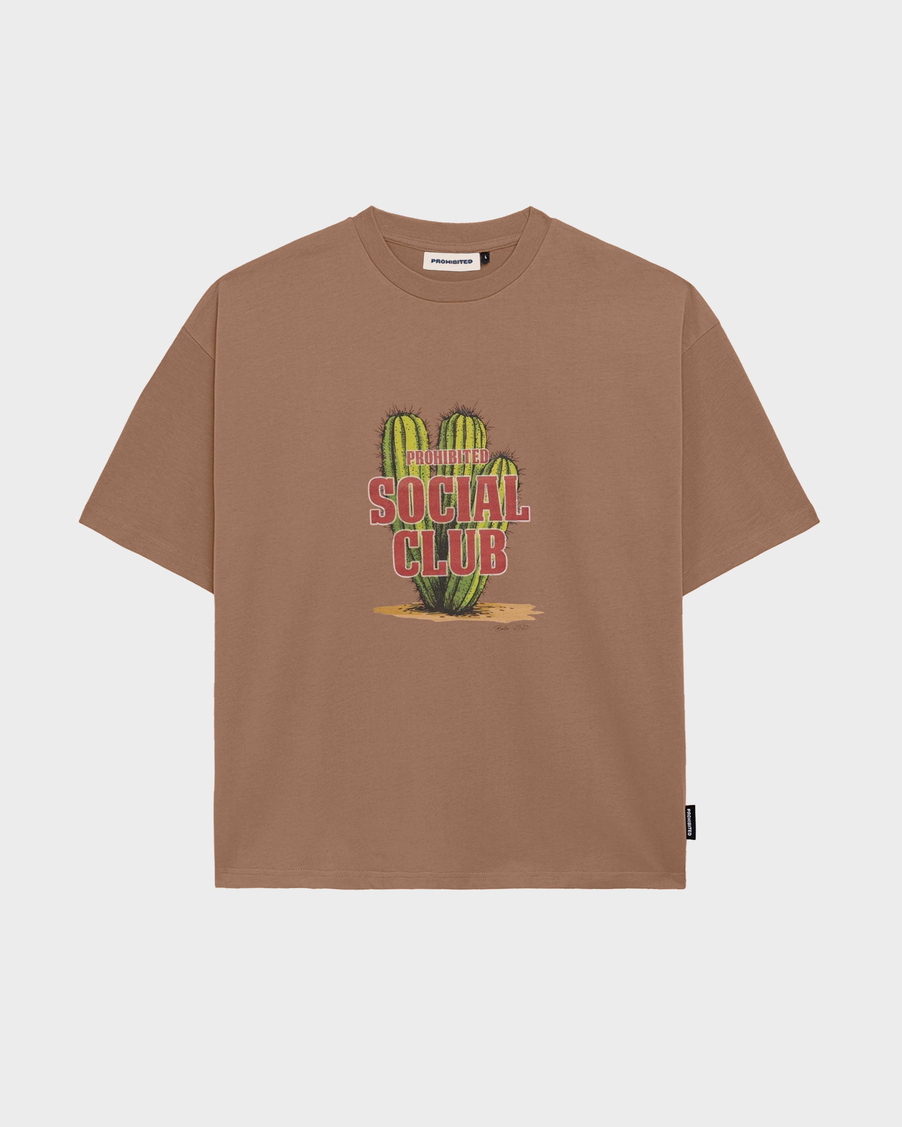 SC Cactus Tee Brown