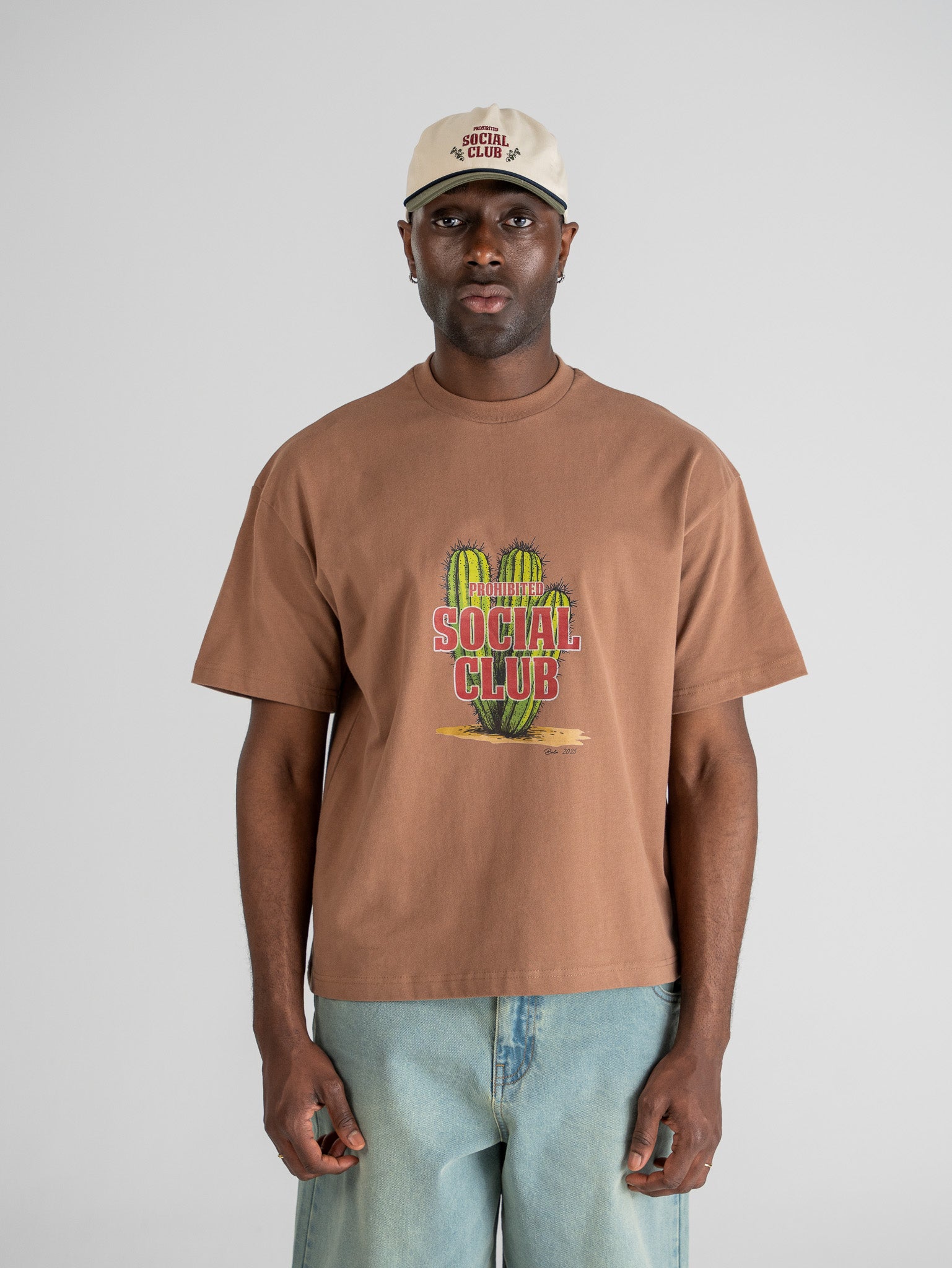 SC Cactus Tee Brown