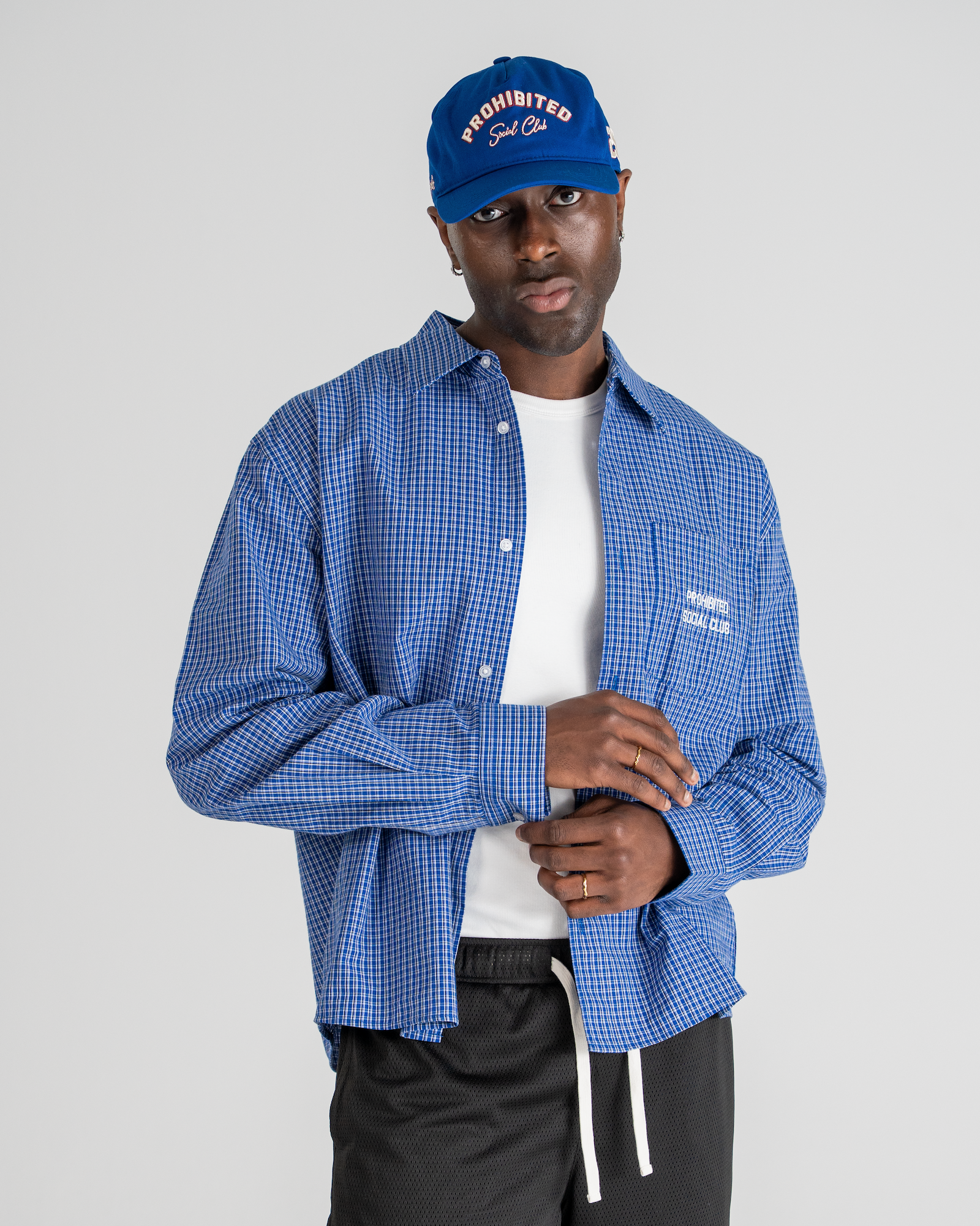 SC Checkered Shirt Blue